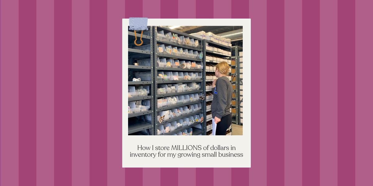How I store MILLIONS of dollars in inventory for my growing small business