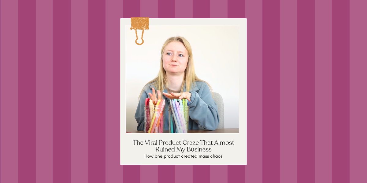 The VIRAL product craze that almost did us in!! How one product created chaos for my small business