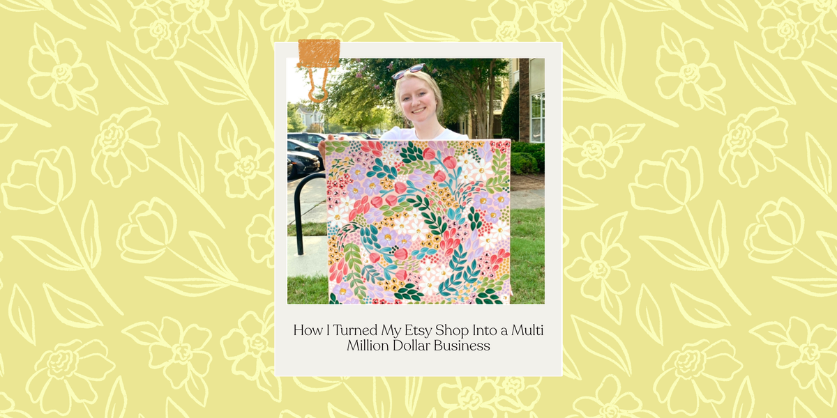 How I turned my small Etsy shop into a MULTI-MILLION dollar business!