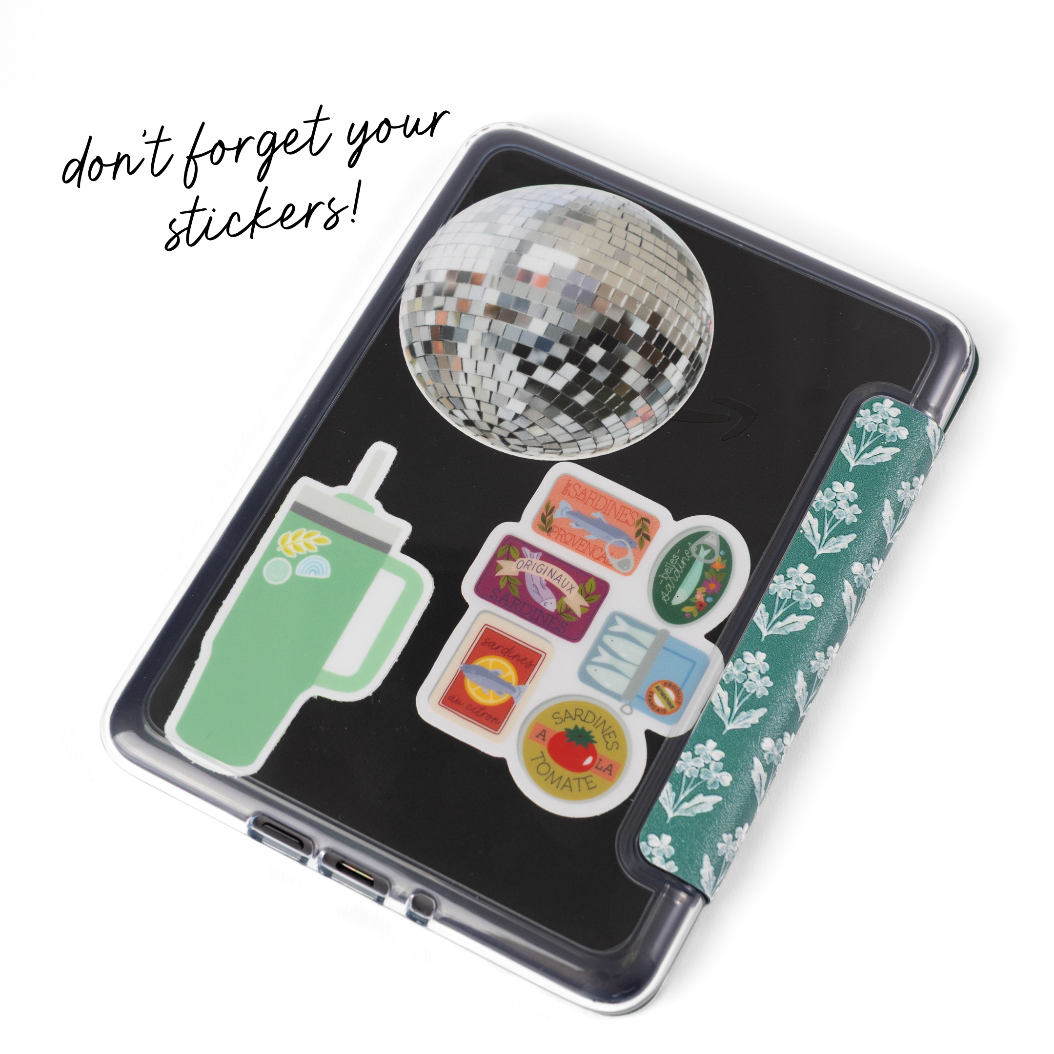 Clear Back Kindle Case Colorsoft (1st Generation) - 7” Display