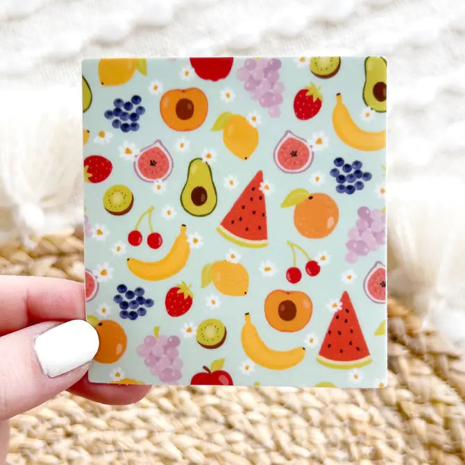Waterproof Vinyl Sticker 3x3"
