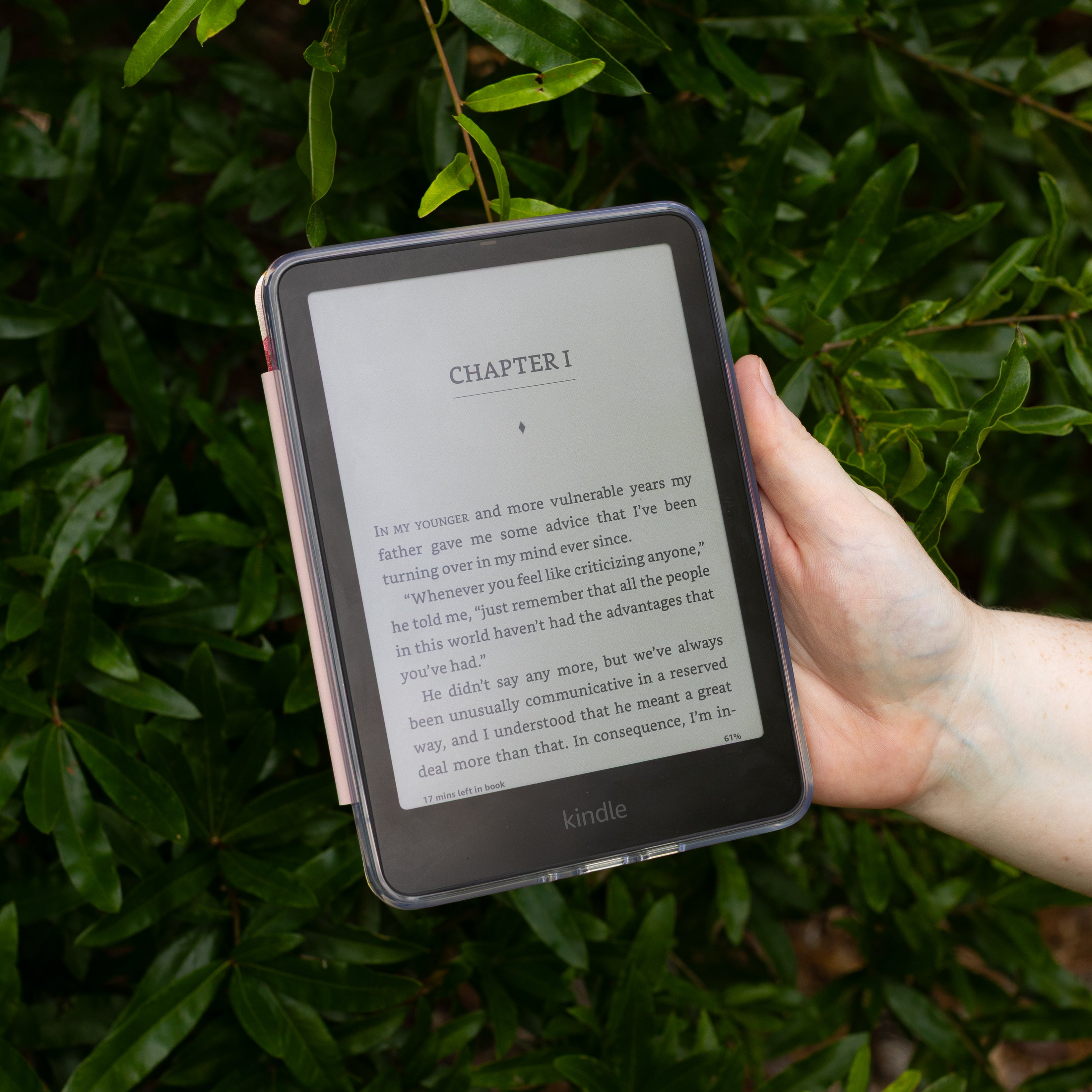 Clear Back Kindle Case Paperwhite (10th Generation) - 6.3” Display