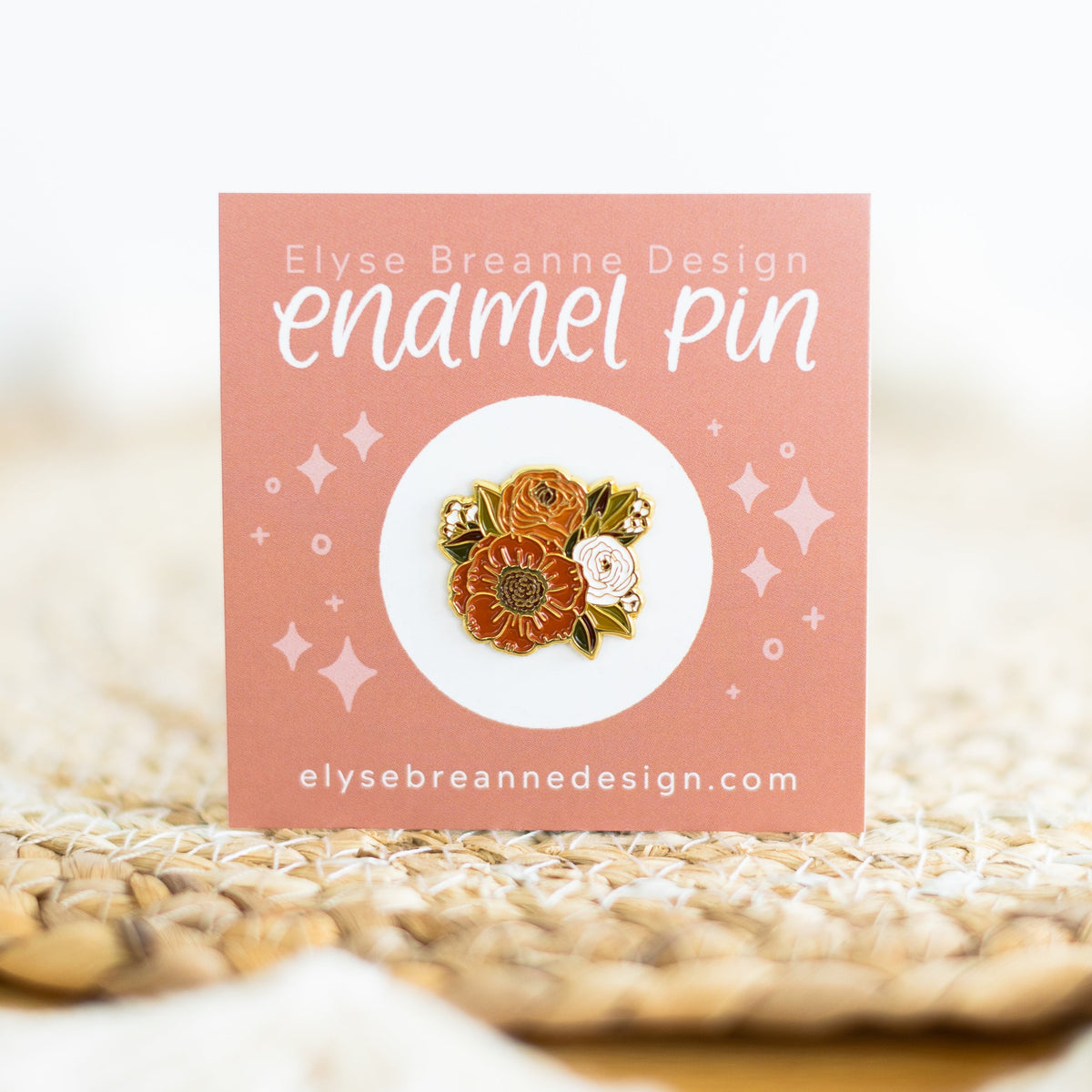 Enamel Pin, 1x1"