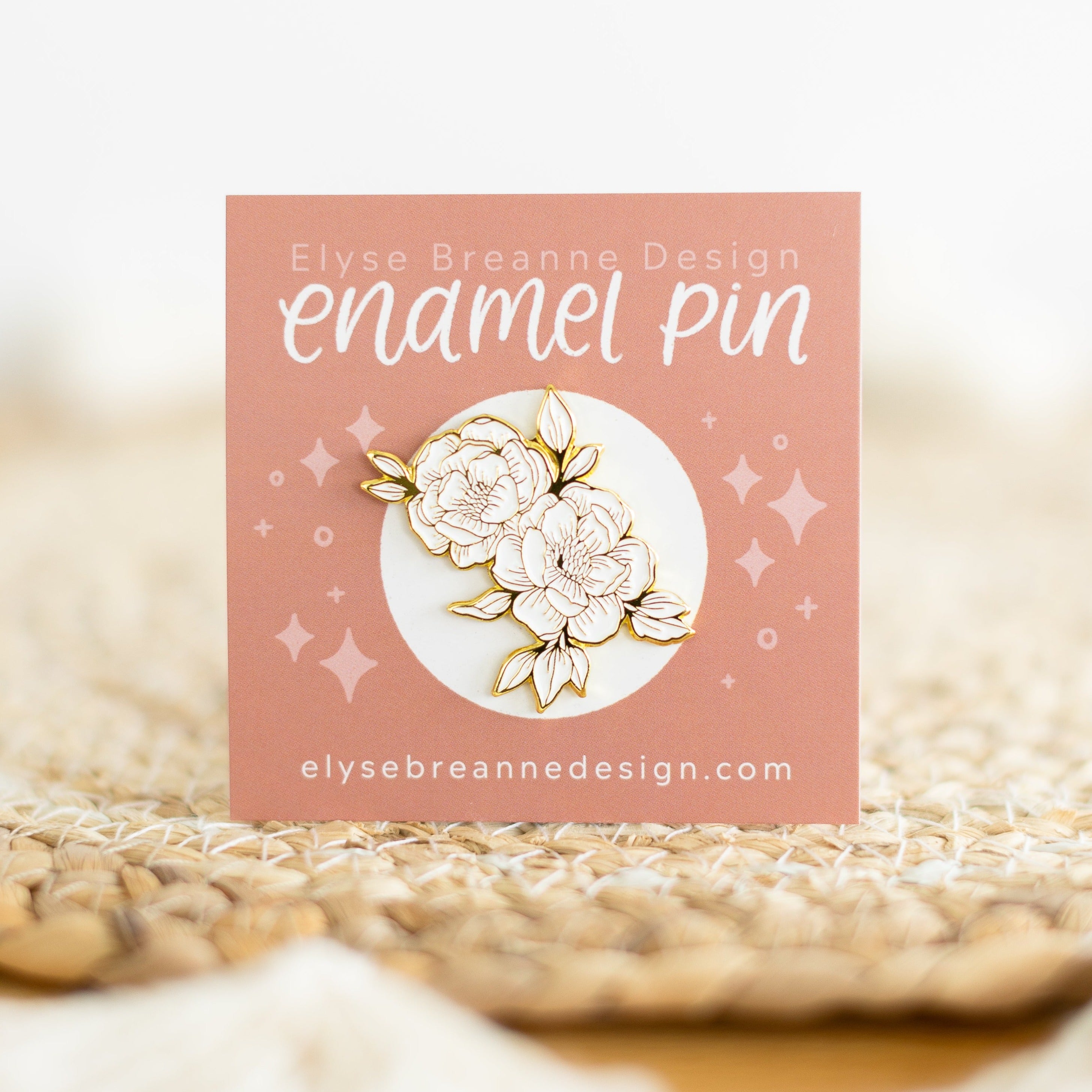Enamel Pin, 1x1"