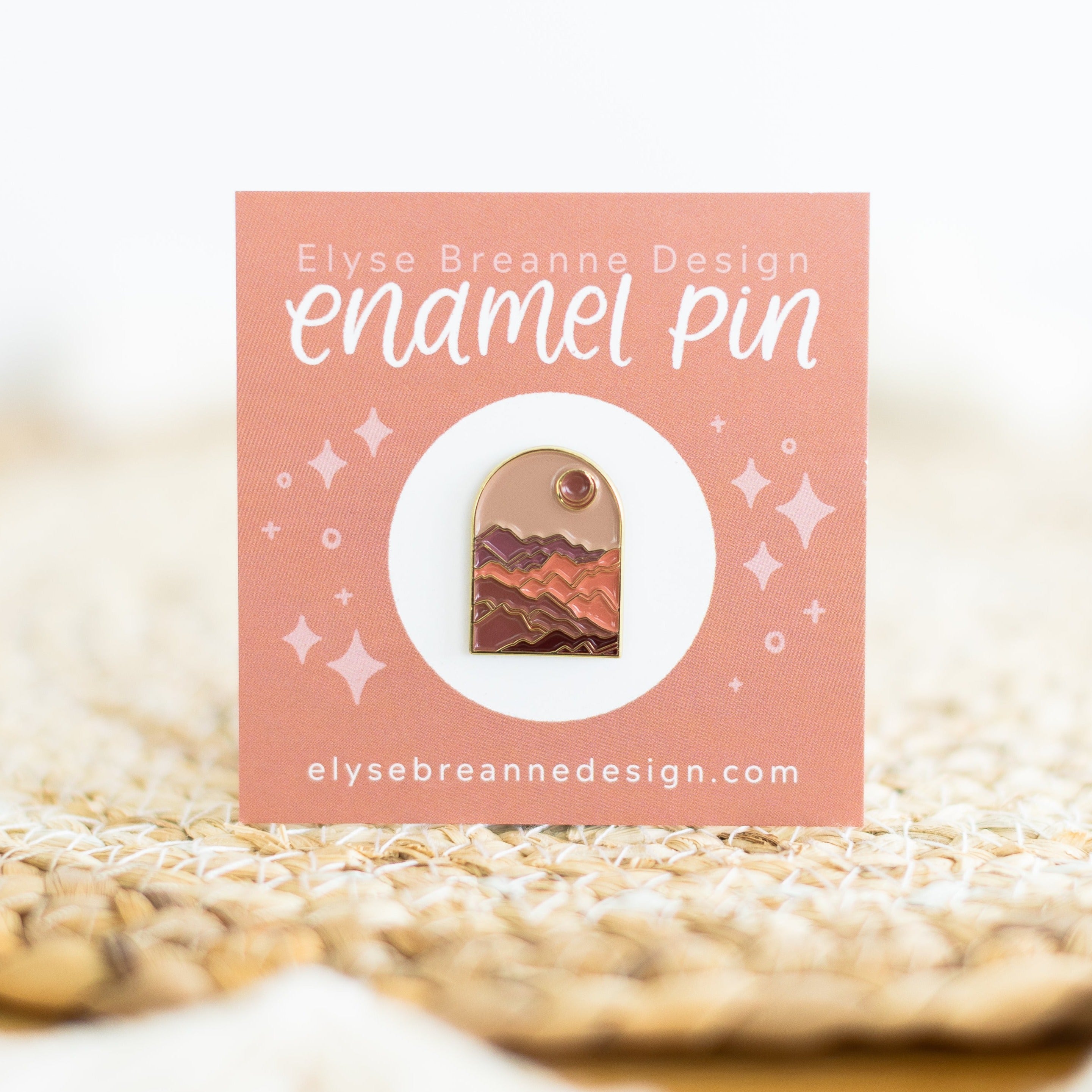 Enamel Pin, 1x1"