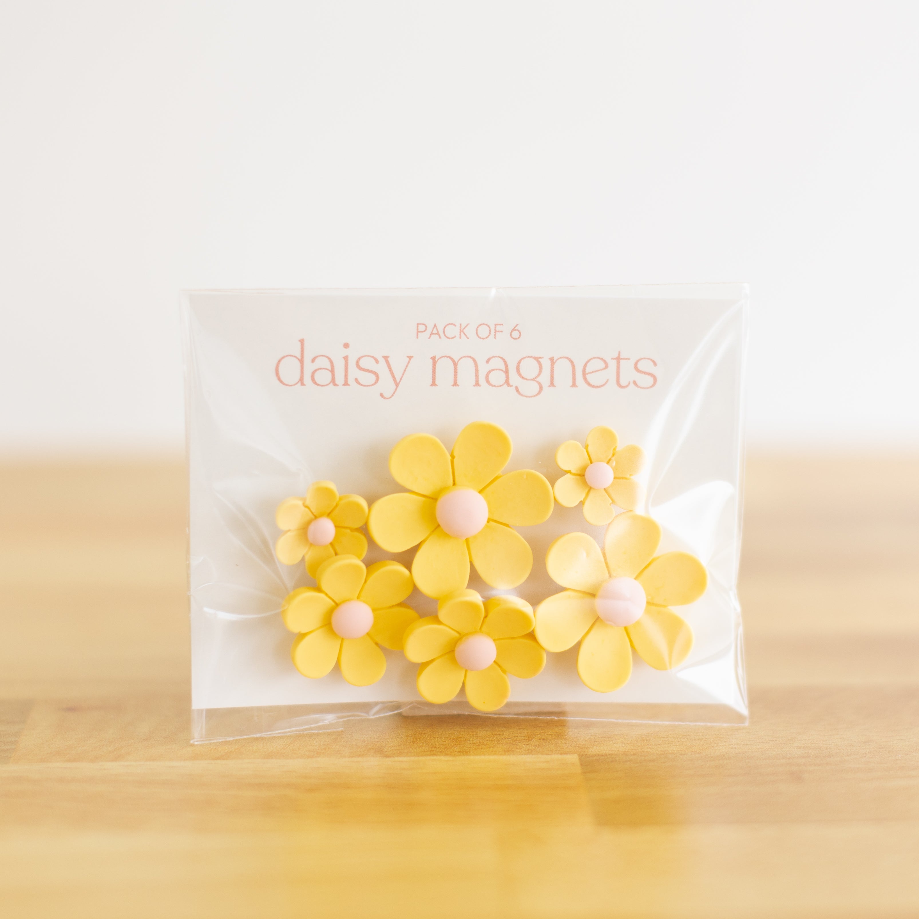 Pack Of 6 Daisy Magnets – Elyse Breanne Design