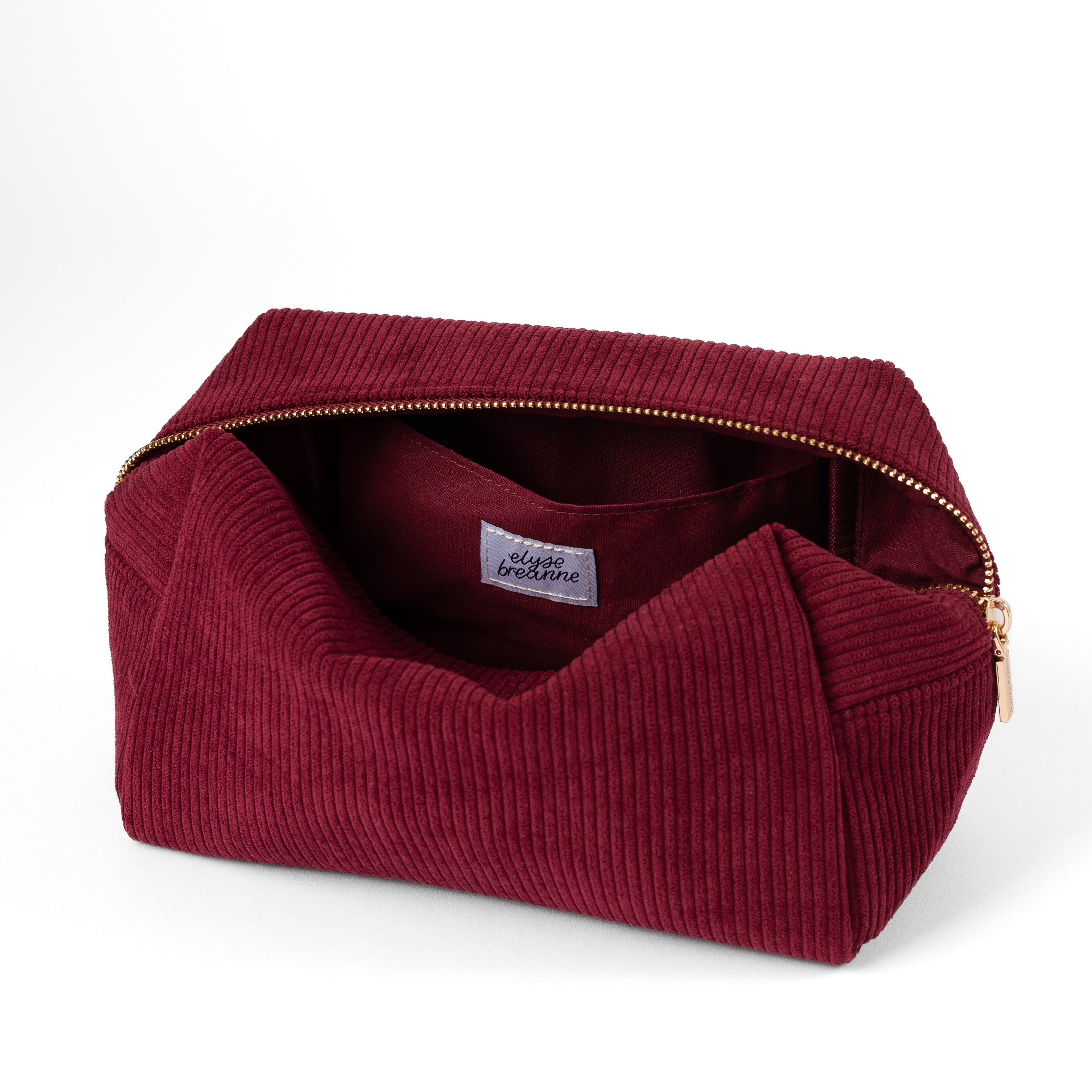 Corduroy Cosmetic Bag