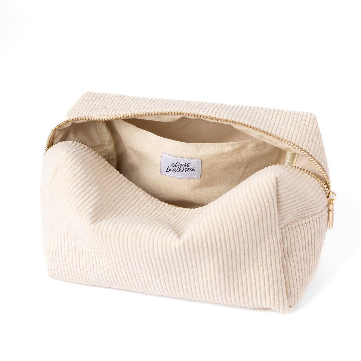 Corduroy Cosmetic Bag