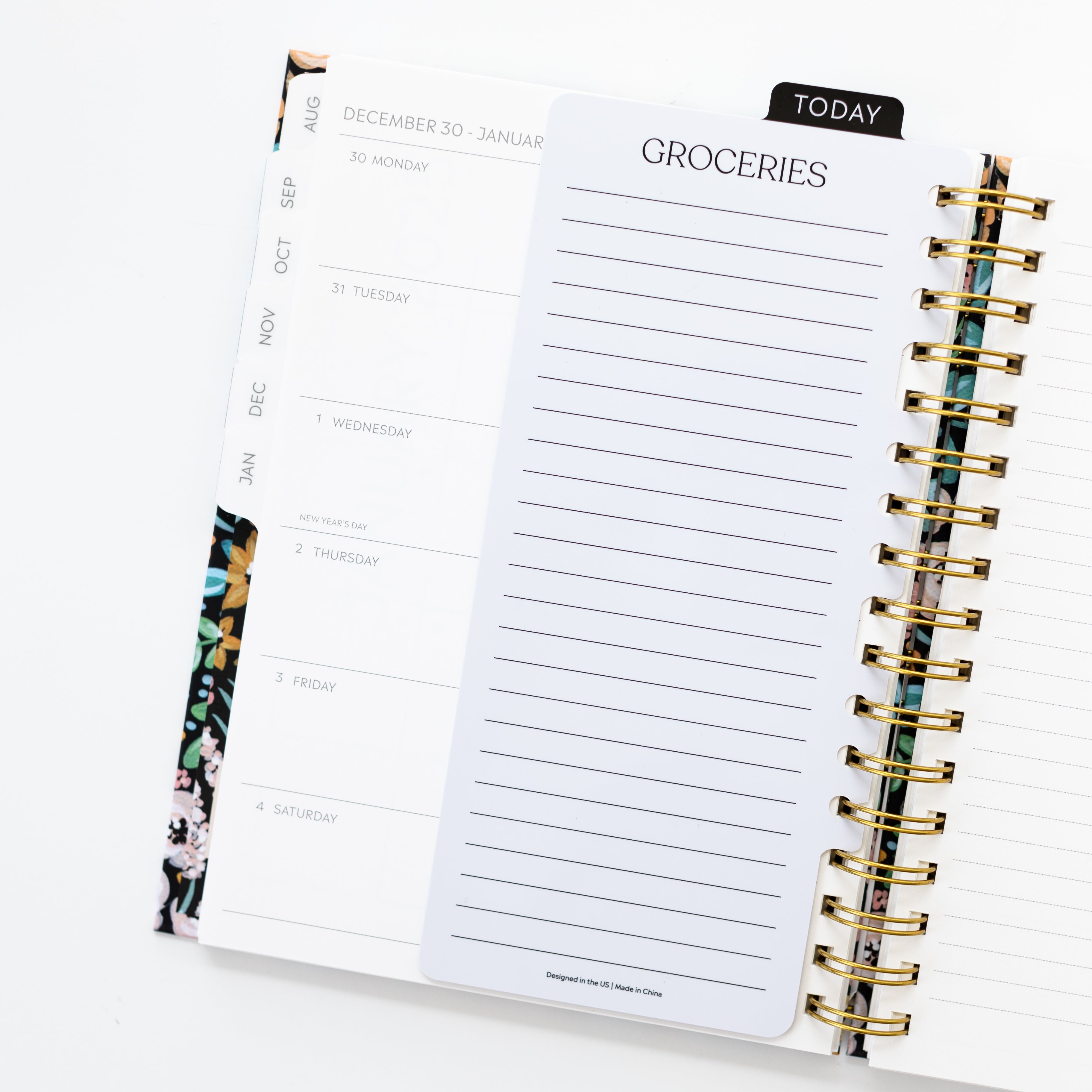Dry Erase Meal Planner Dashboard