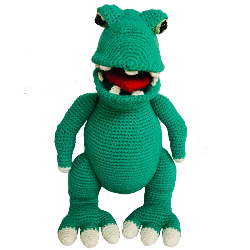 Dinosaur T Rex Crochet Stuffed Animal Elyse Breanne Design dinosaur-t-rex-crochet-stuffed-animal-elyse-breanne-design