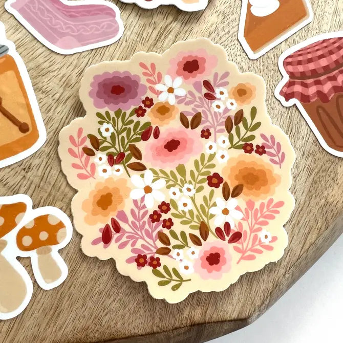 Waterproof Vinyl Sticker 2.9x3"