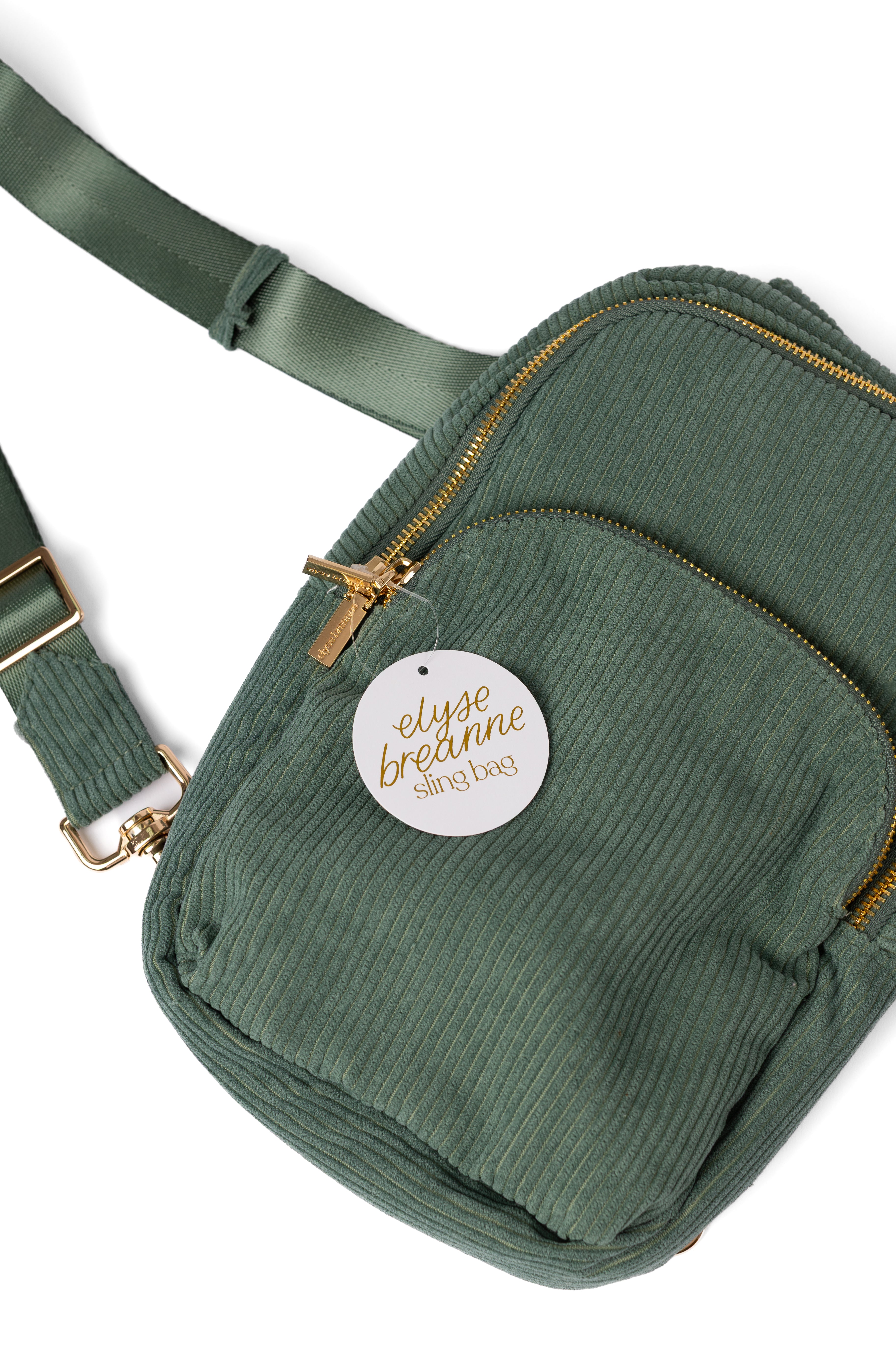 Corduroy Sling Bag
