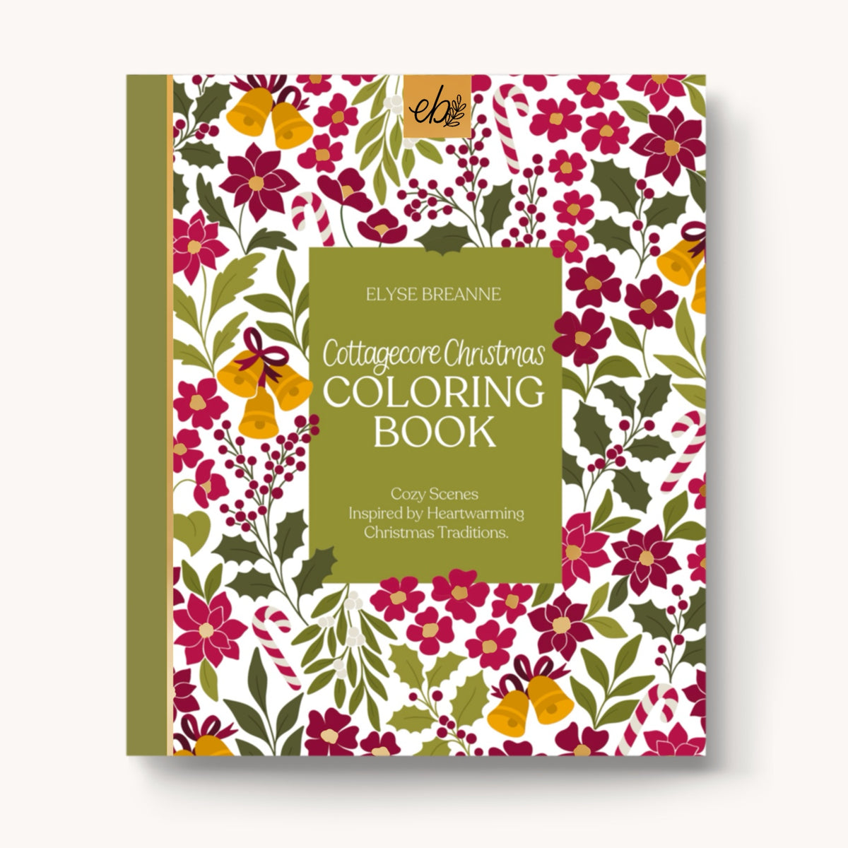 Cottagecore Christmas Coloring Book PREORDER SHIPS MID OCTOBER