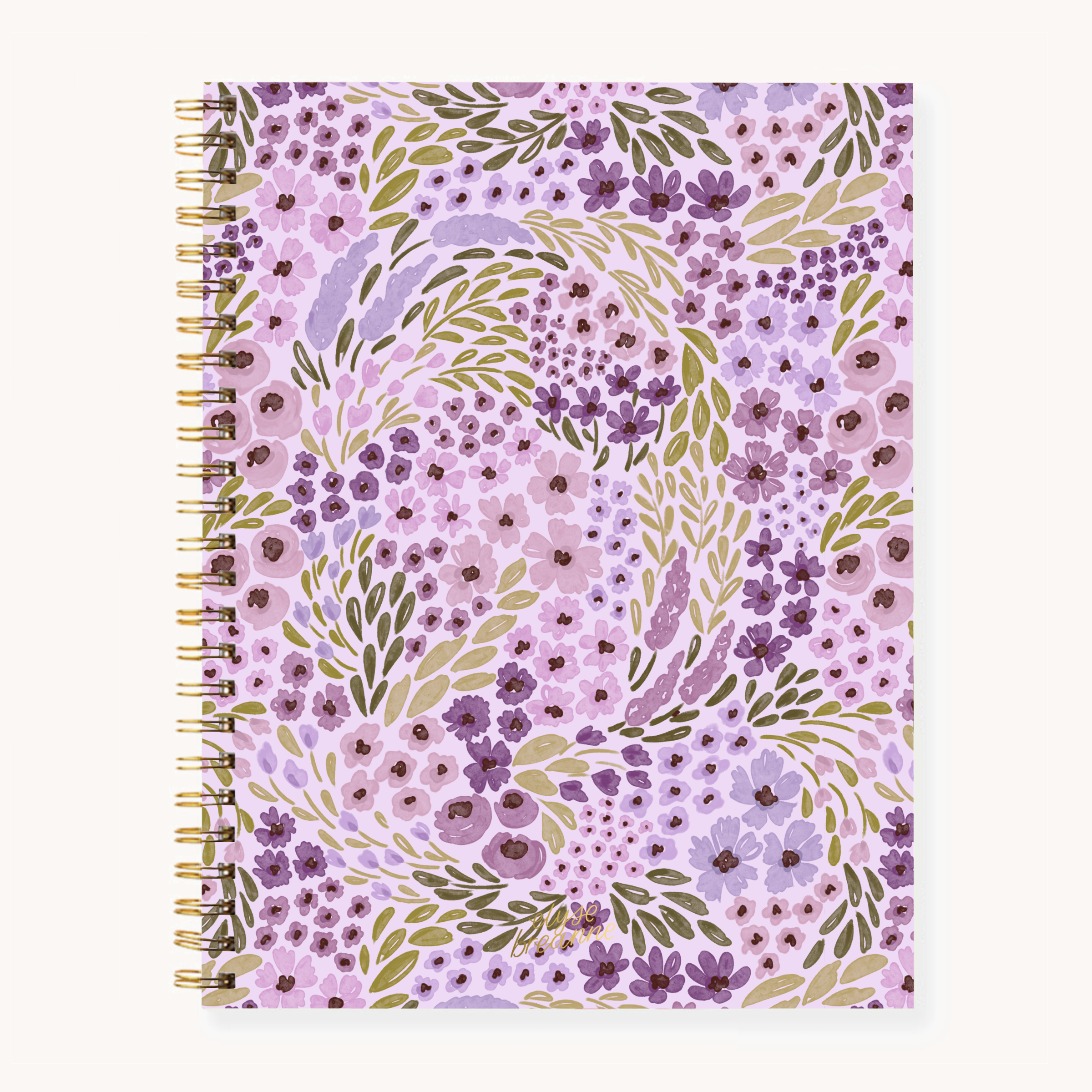 Softcover Spiral Notebook, 8.5x11"