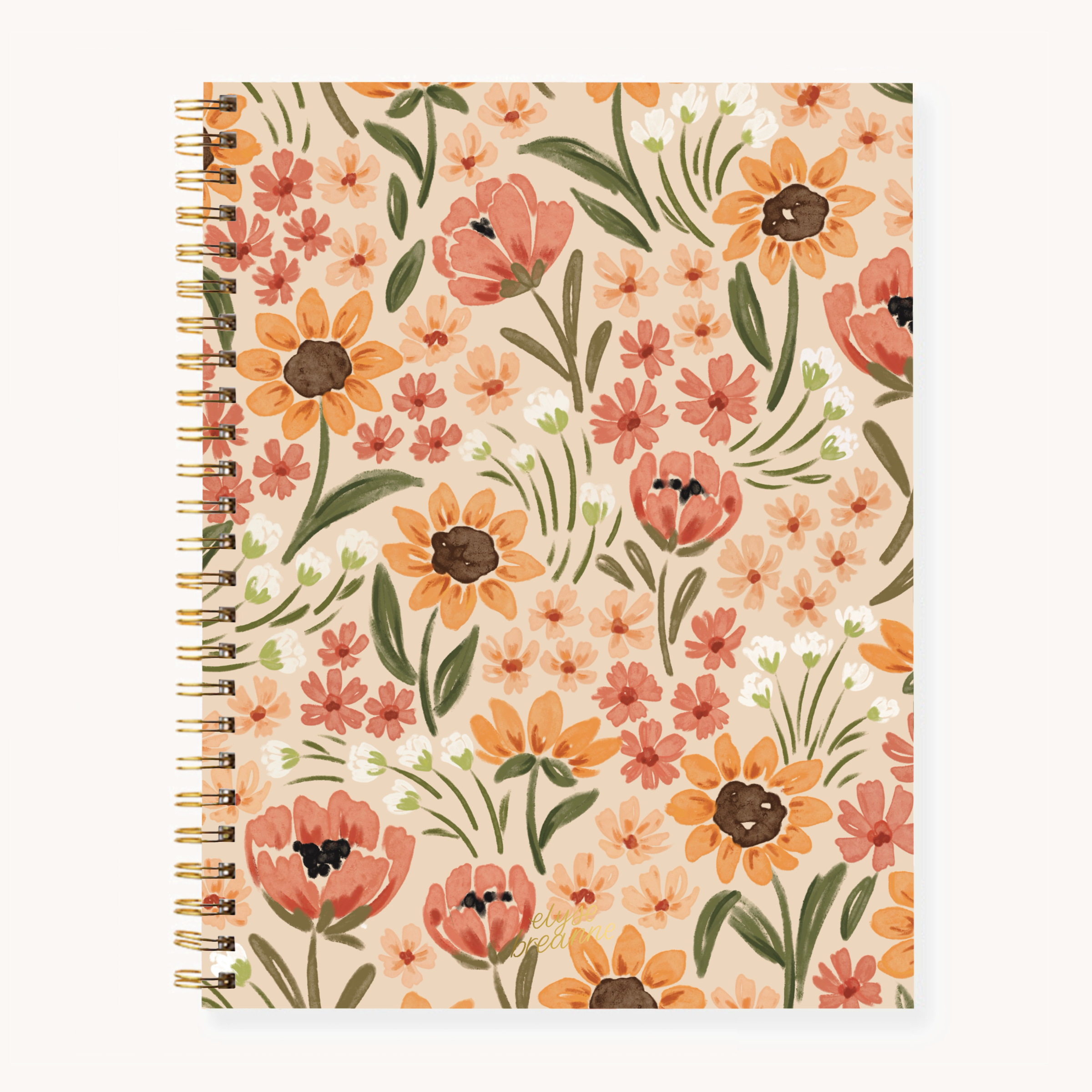 Softcover Spiral Notebook, 8.5x11"