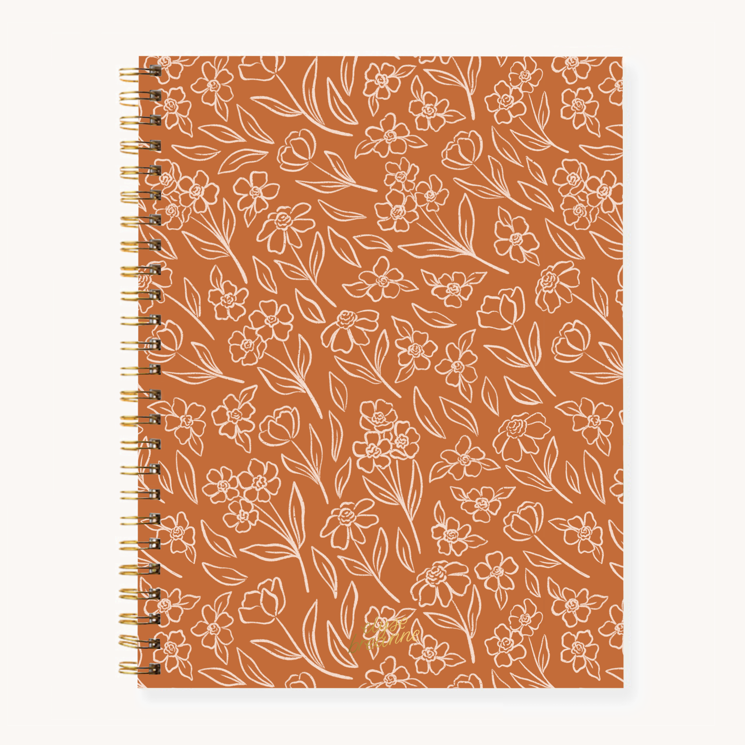 Softcover Spiral Notebook, 8.5x11"