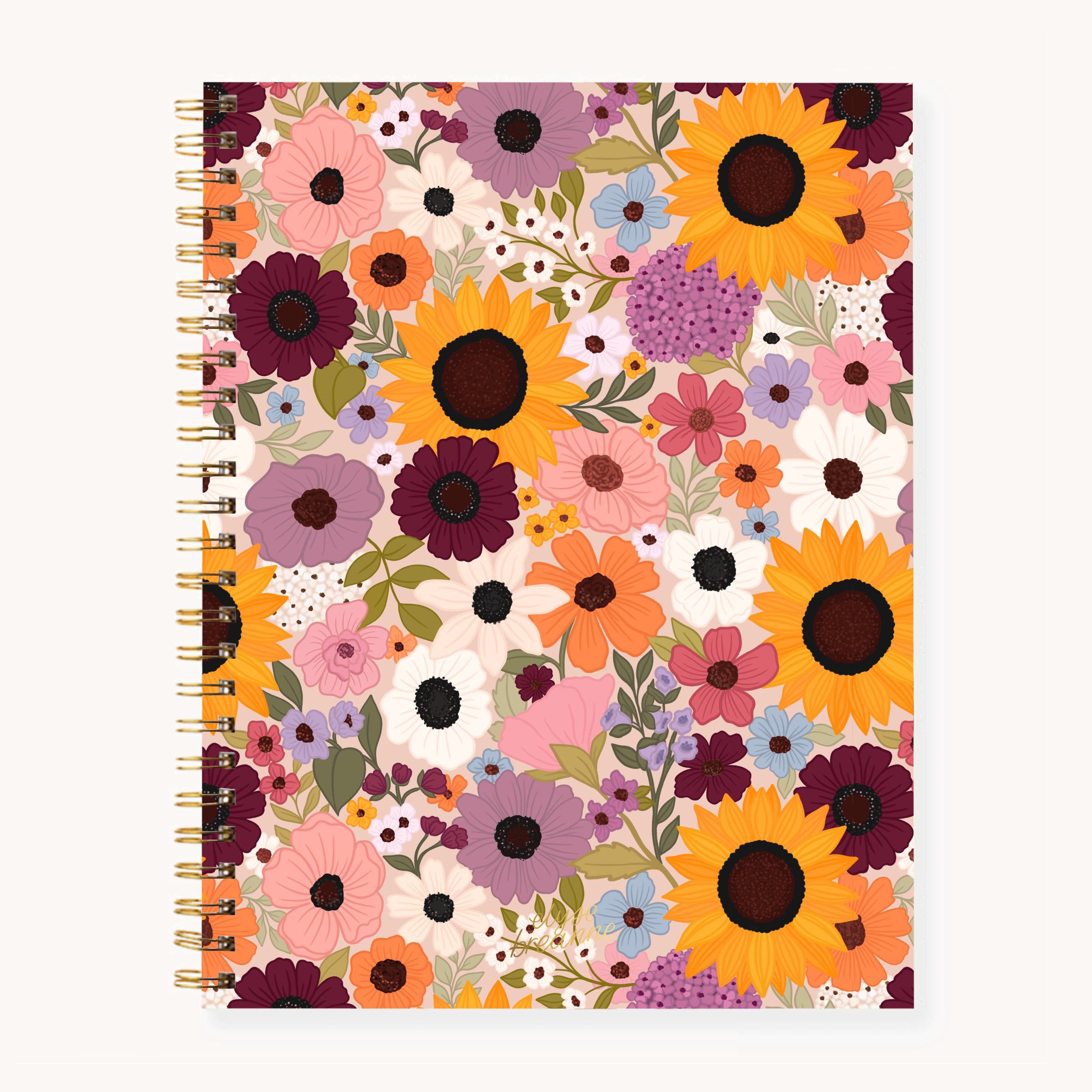 Softcover Spiral Notebook, 8.5x11"