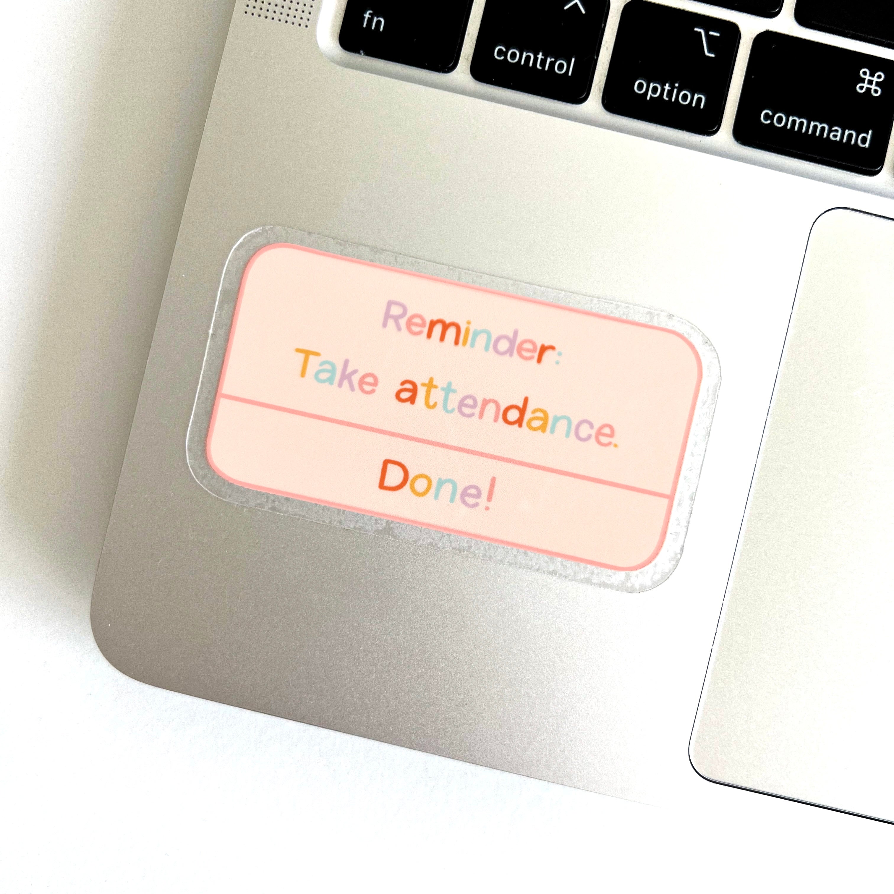 Waterproof Vinyl Sticker, 3x2"