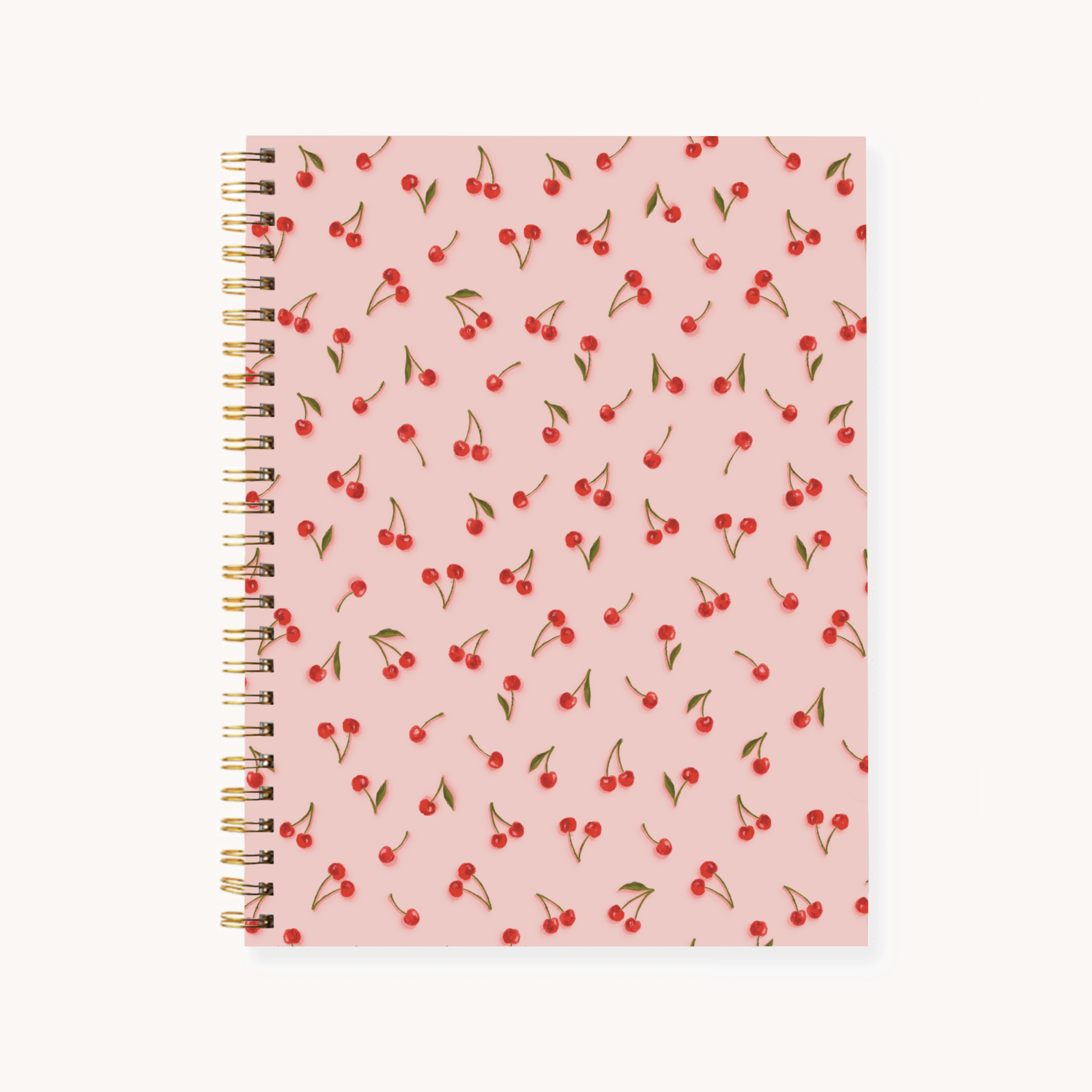 Hardcover Spiral Notebook, 7x9"