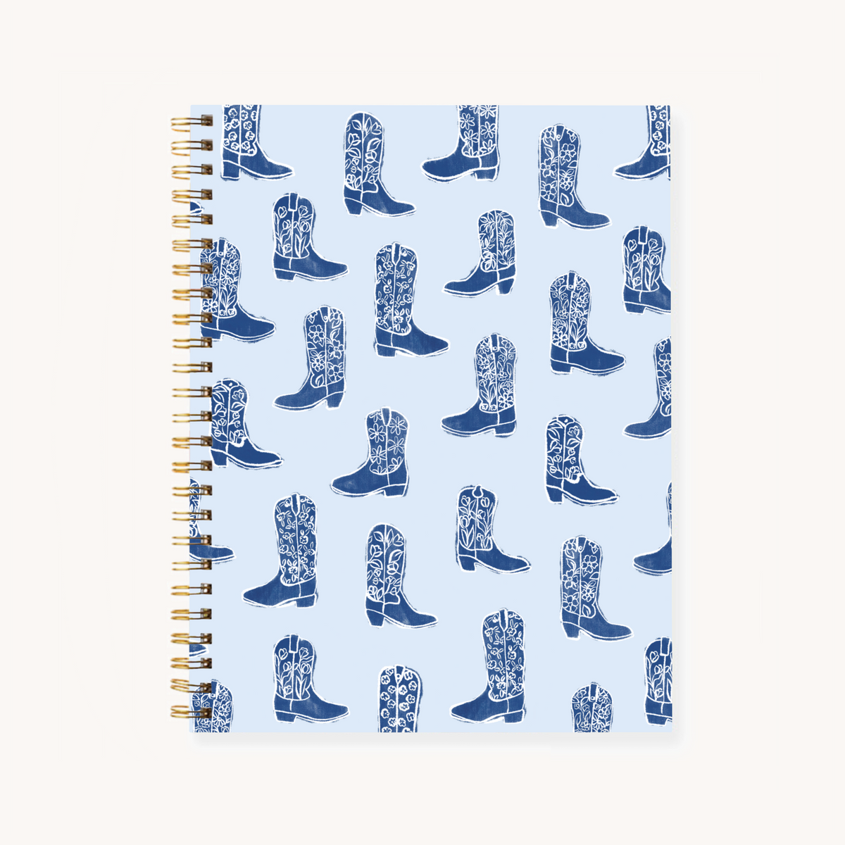 Hardcover Spiral Notebook, 7x9"
