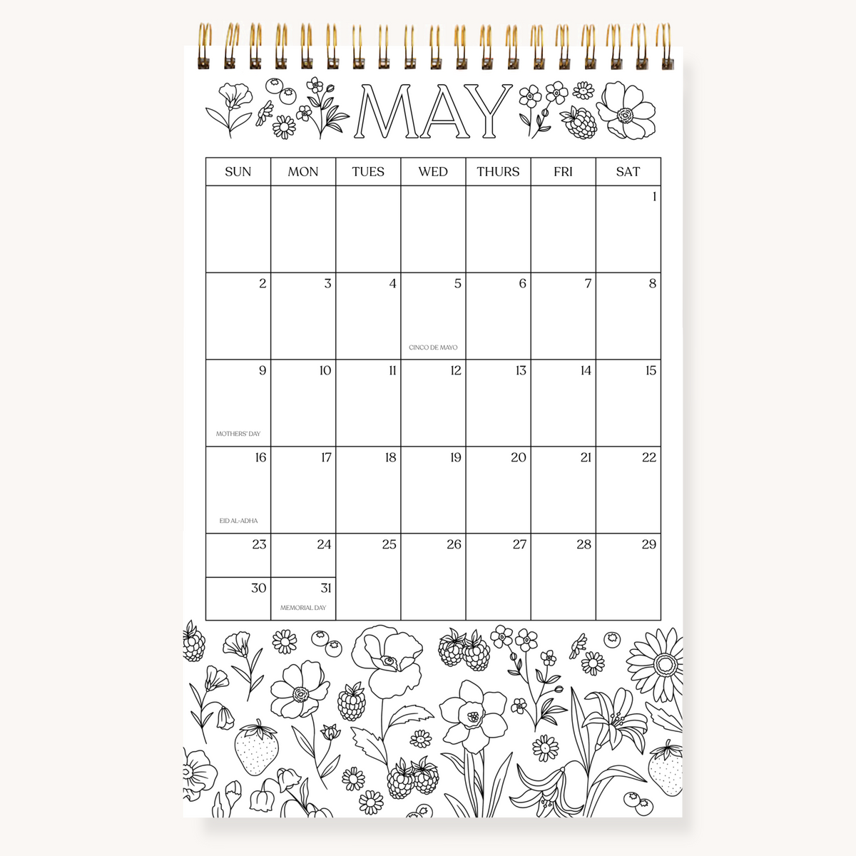 2027 Wall Calendar