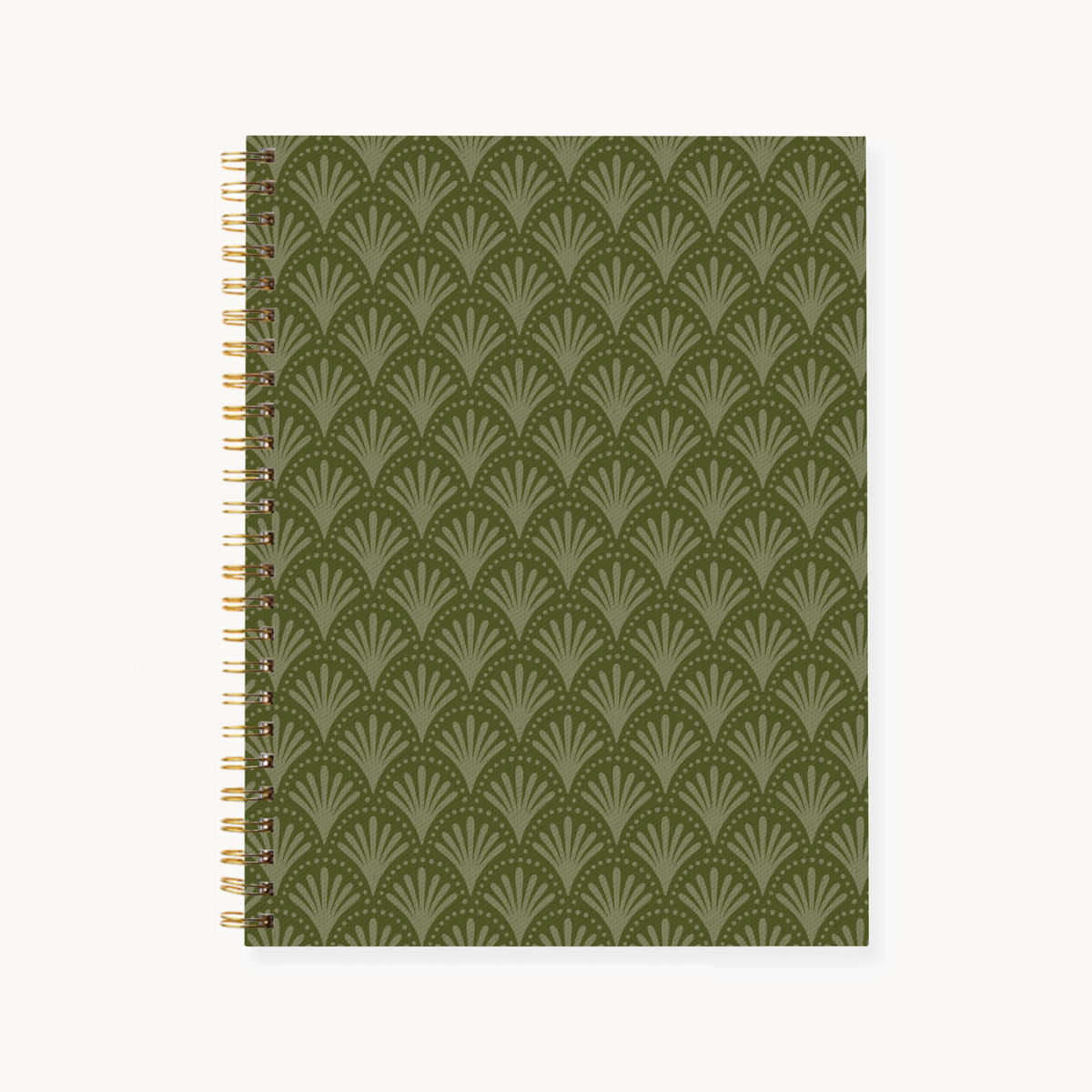 Hardcover Spiral Notebook, 7x9"