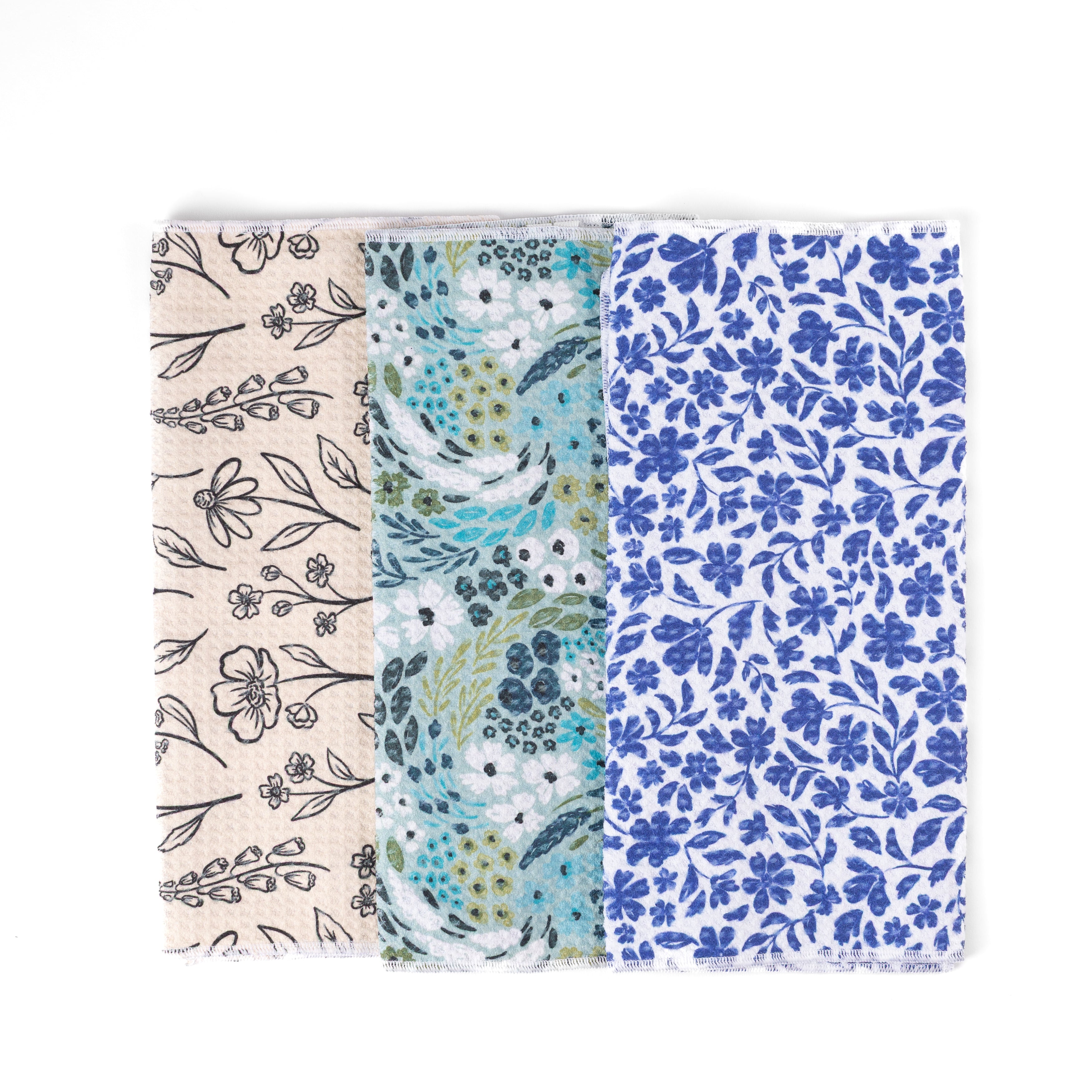 Pack of 3 Microfiber Kitchen Towels