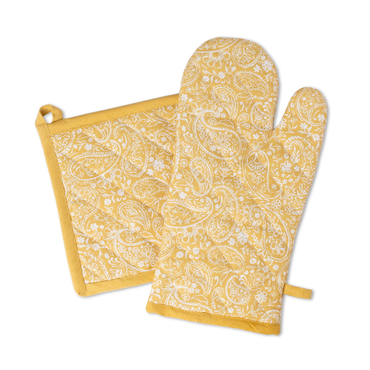 Oven Mitt + Pot Holder Set