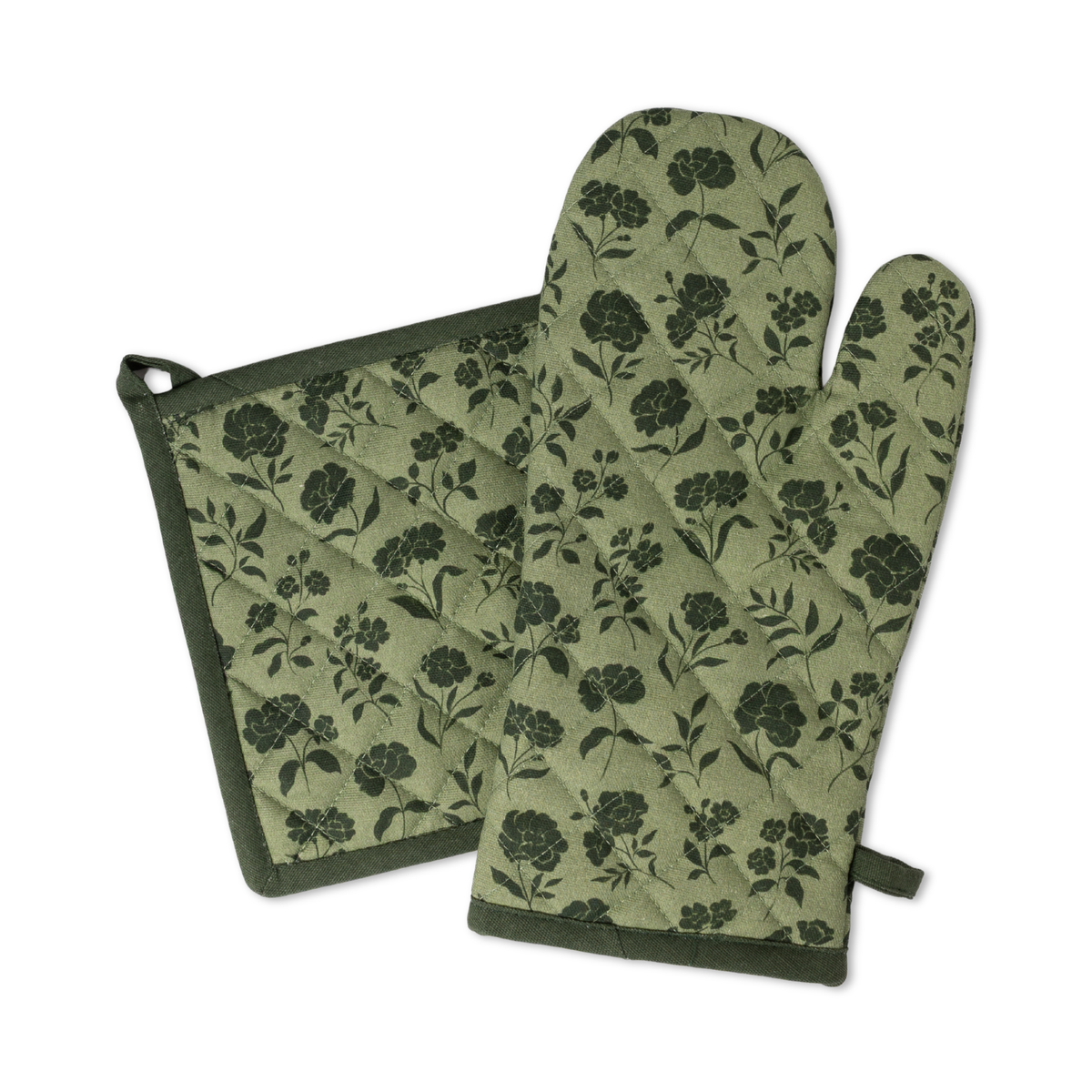 Oven Mitt + Pot Holder Set