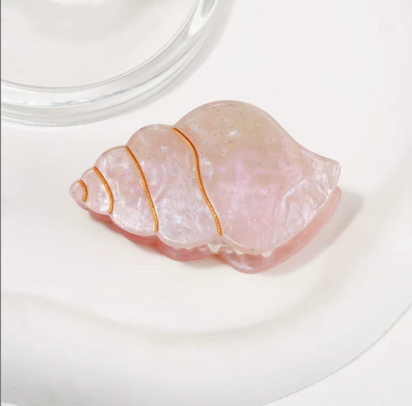 Sea Shell Claw Clip