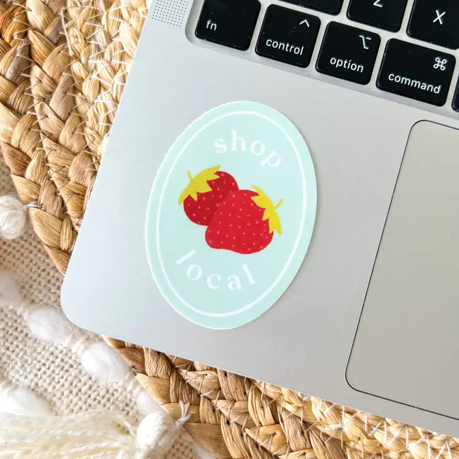 Waterproof Vinyl Sticker 2.75x2"