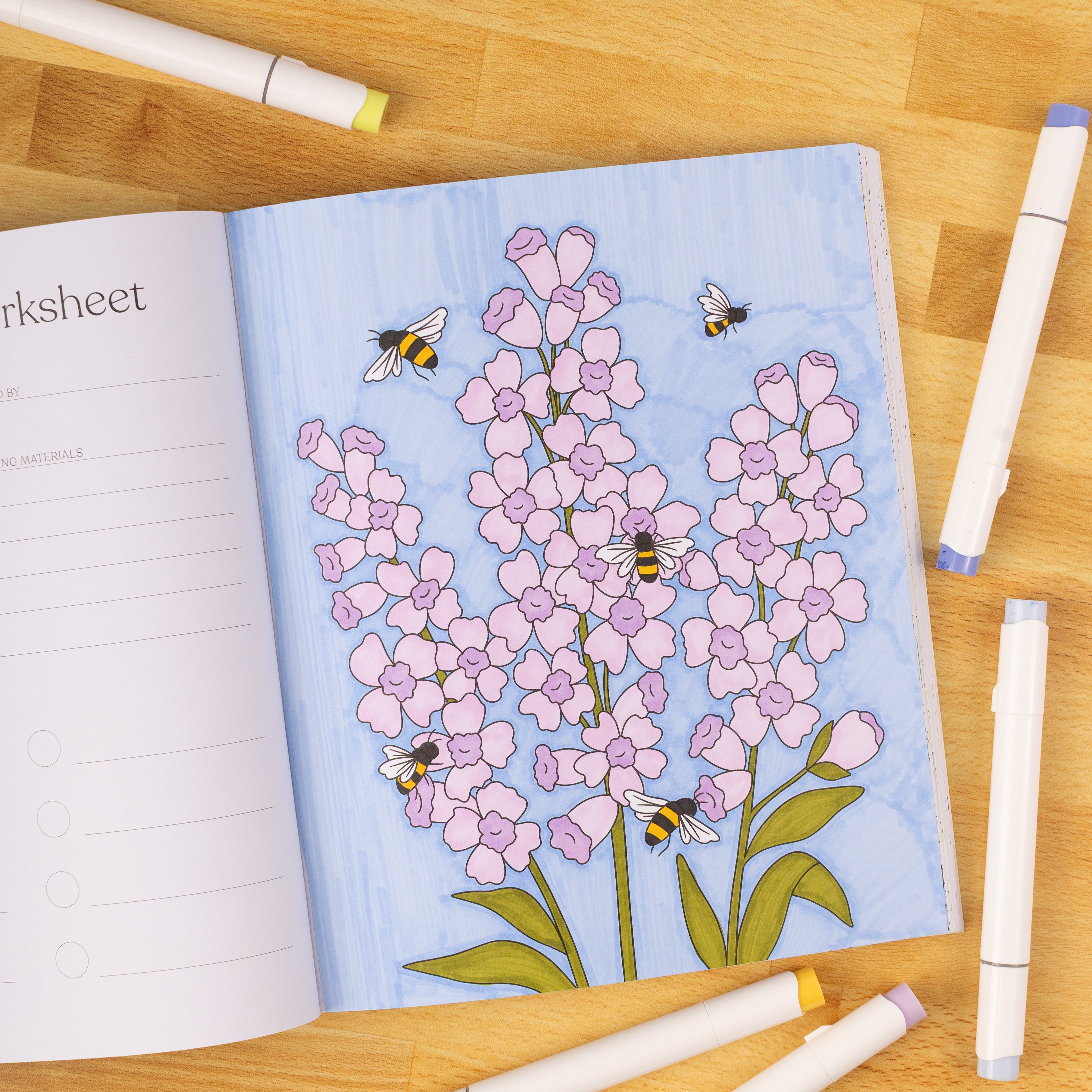 Garden Avenue Coloring Book