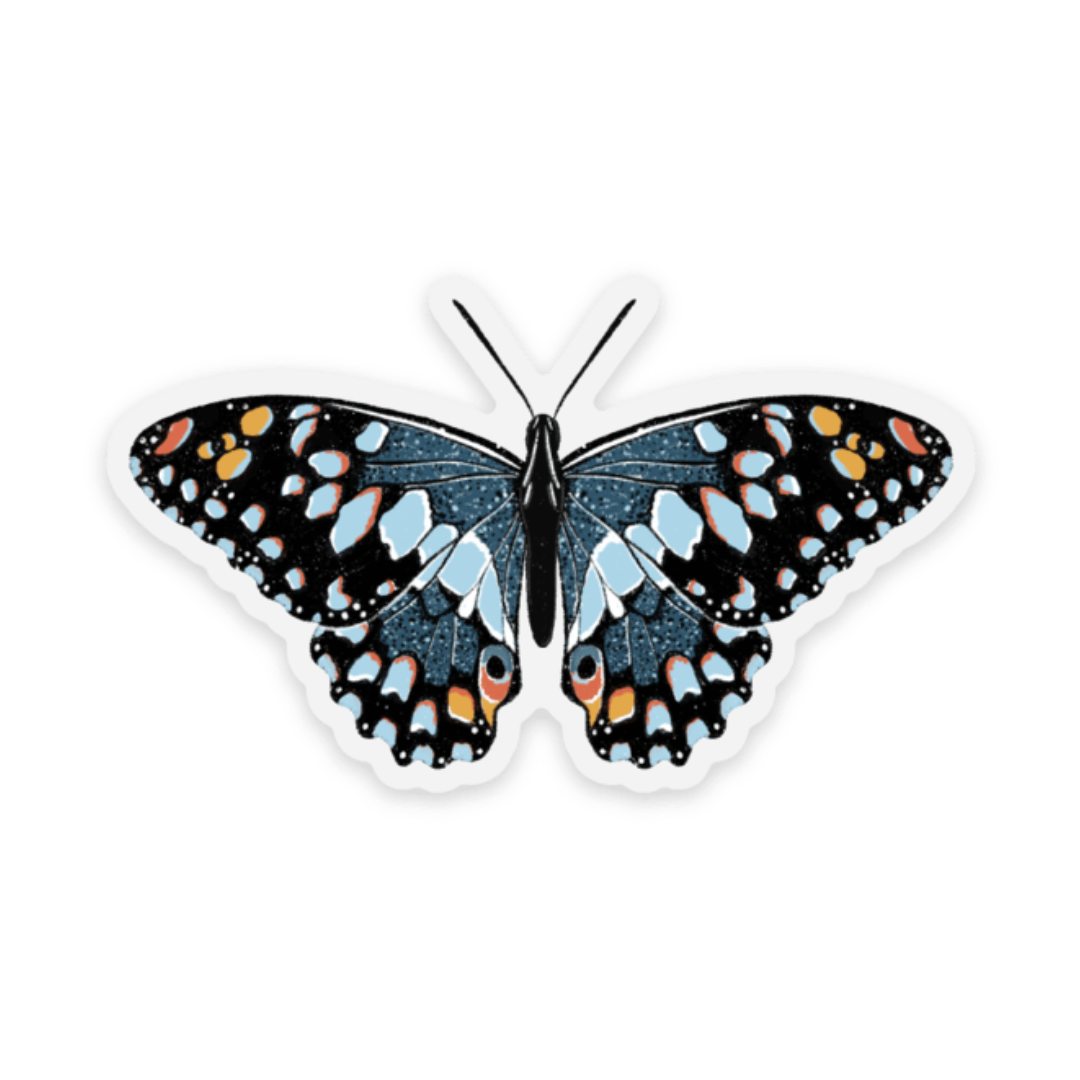 Clear Waterproof Vinyl Sticker, 2.5x1.5"