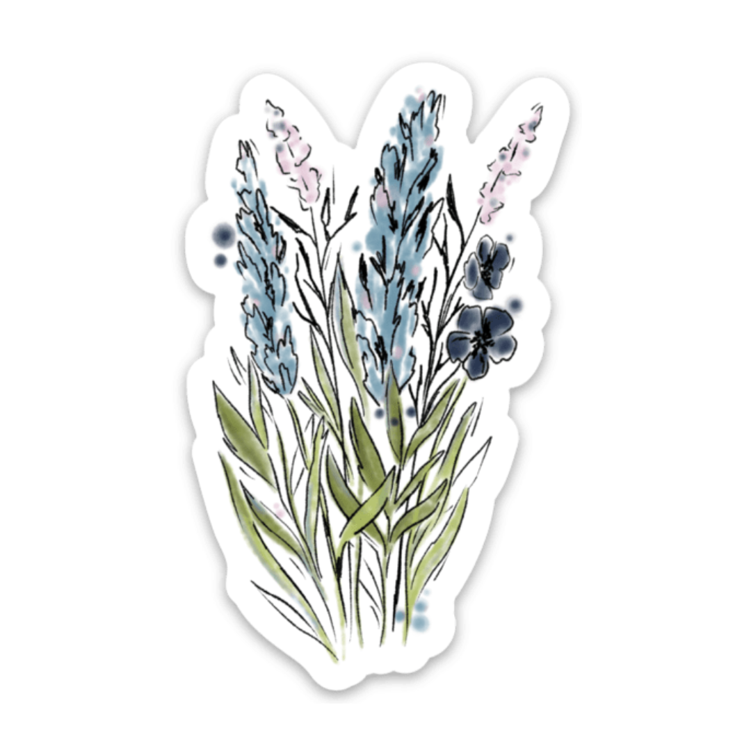 Waterproof Vinyl Sticker, 3x2"