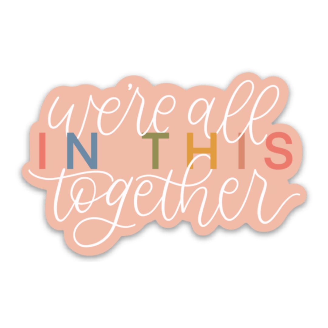 Waterproof Vinyl Sticker, 3x2"