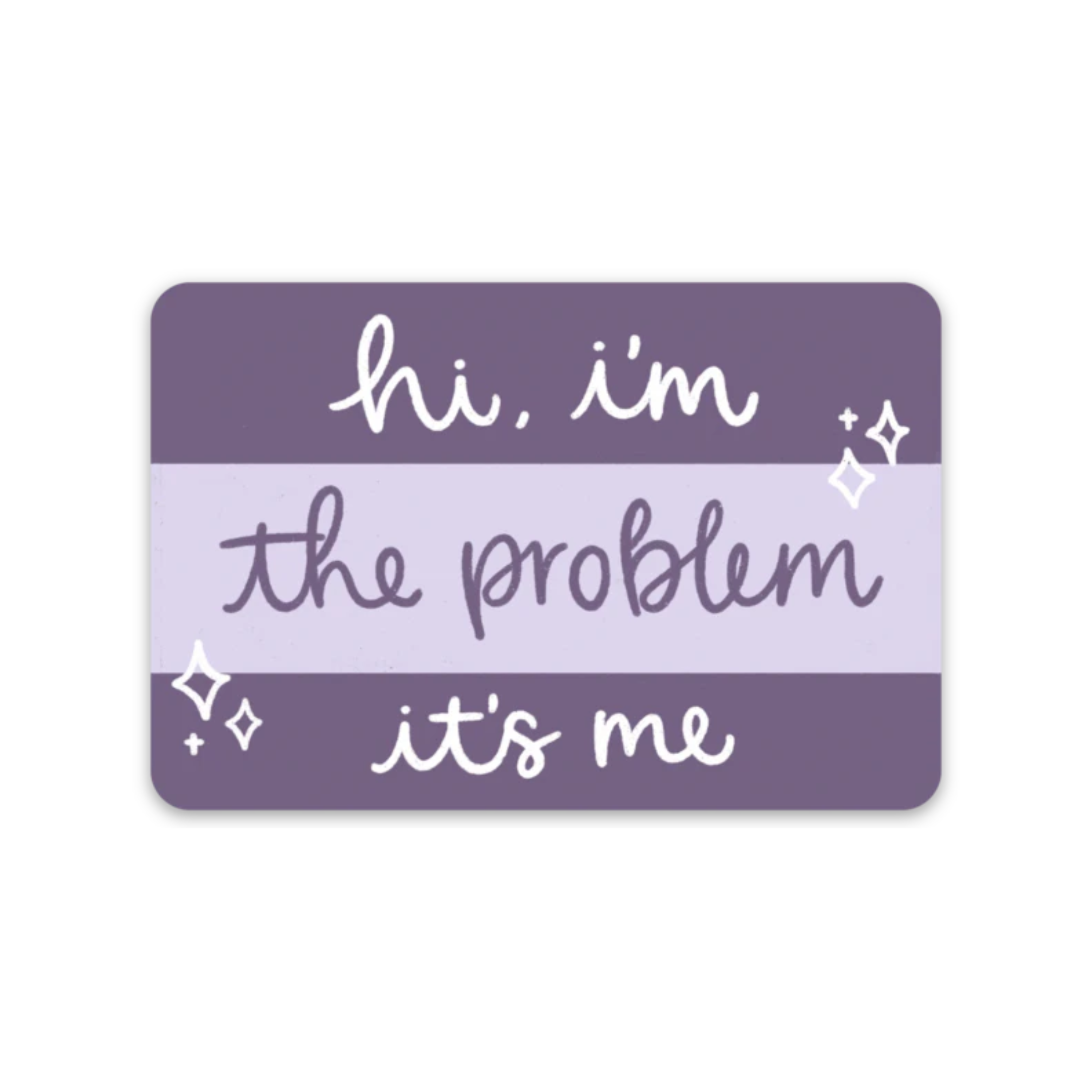 Waterproof Vinyl Sticker, 3x2.75"