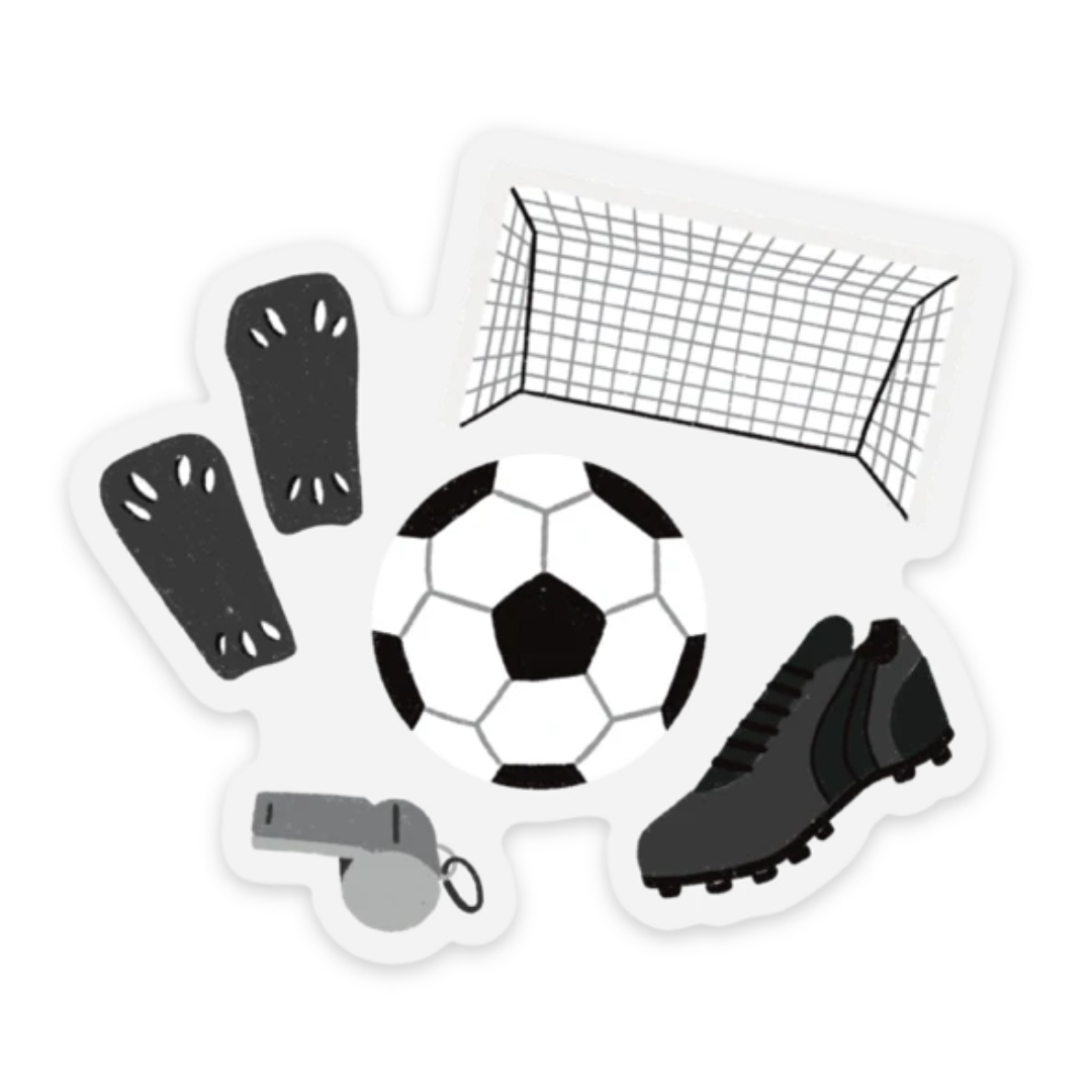 Clear Waterproof Vinyl Sticker, 3x3"