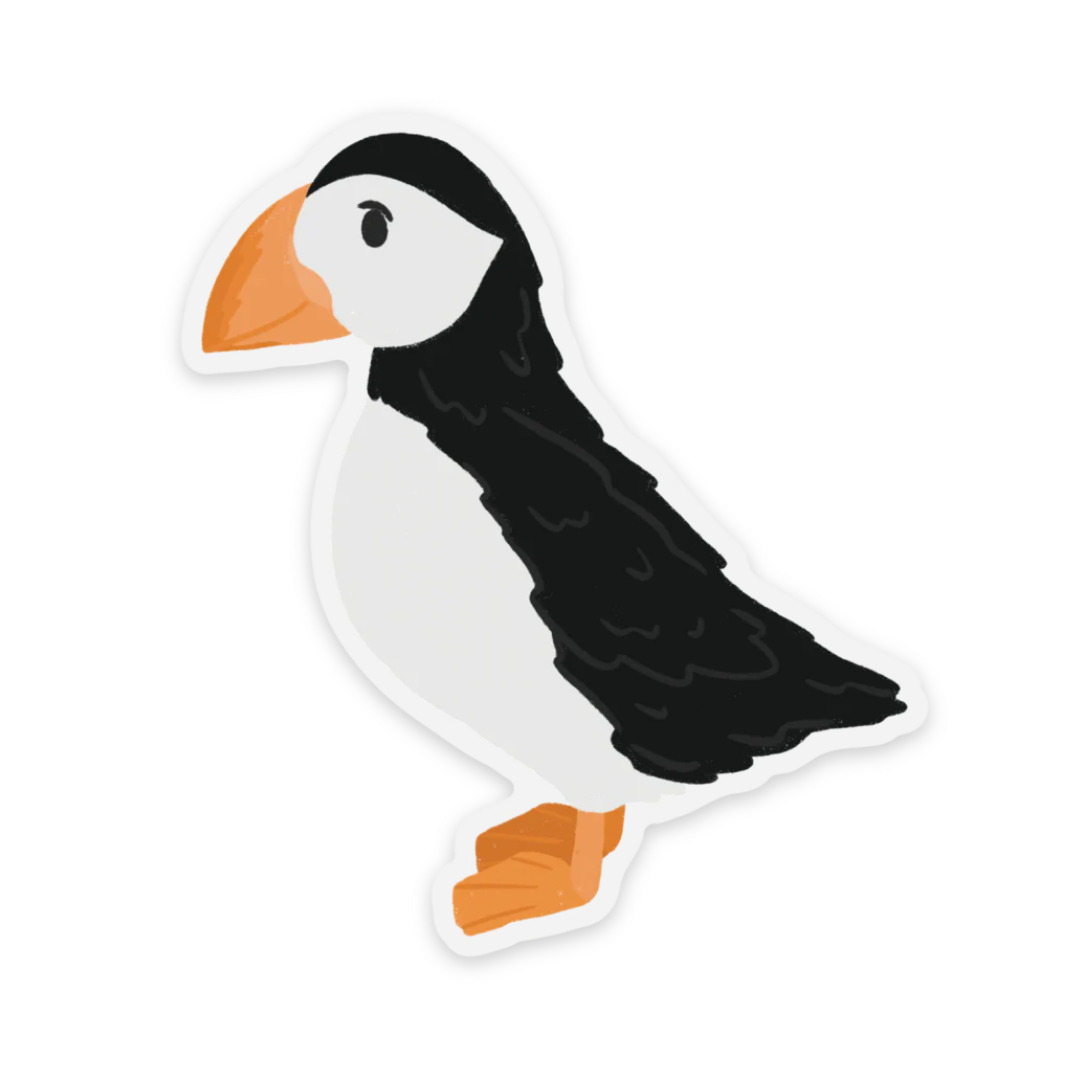 Clear Waterproof Vinyl Sticker 2.48x2.8"