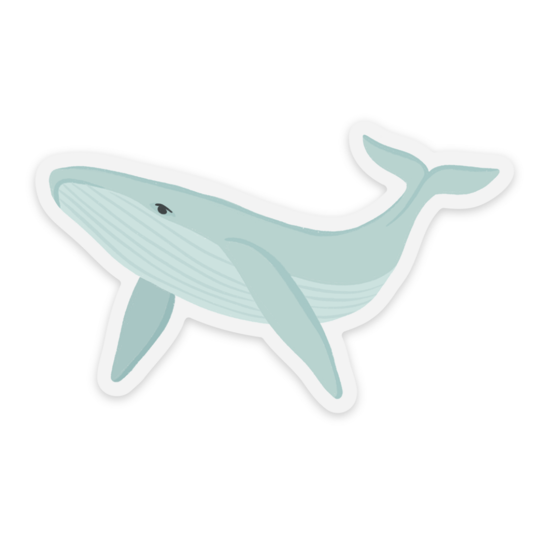 Clear Waterproof Vinyl Sticker 3.25x1.98"