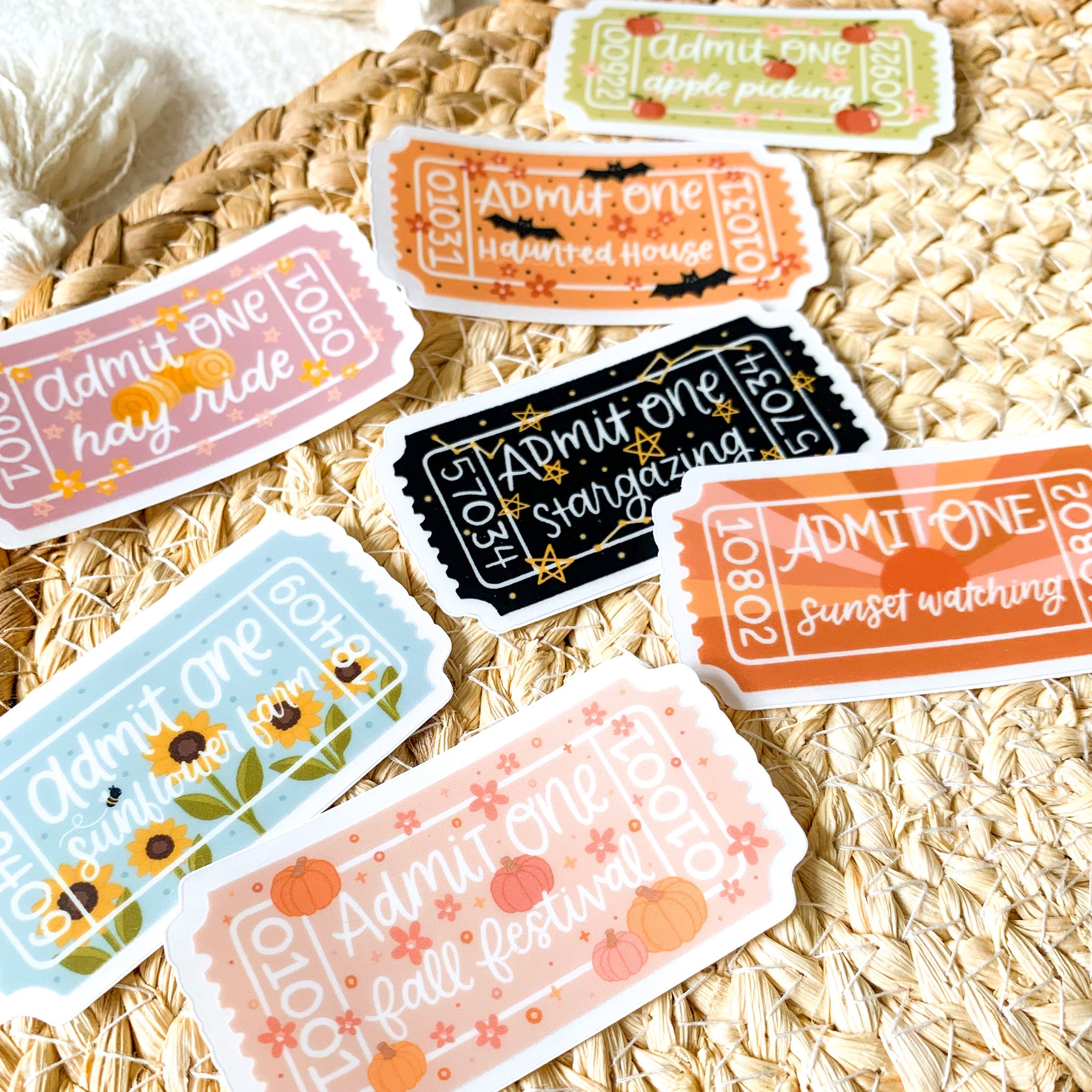 Clear Waterproof Vinyl Sticker, 2.75x1.5"