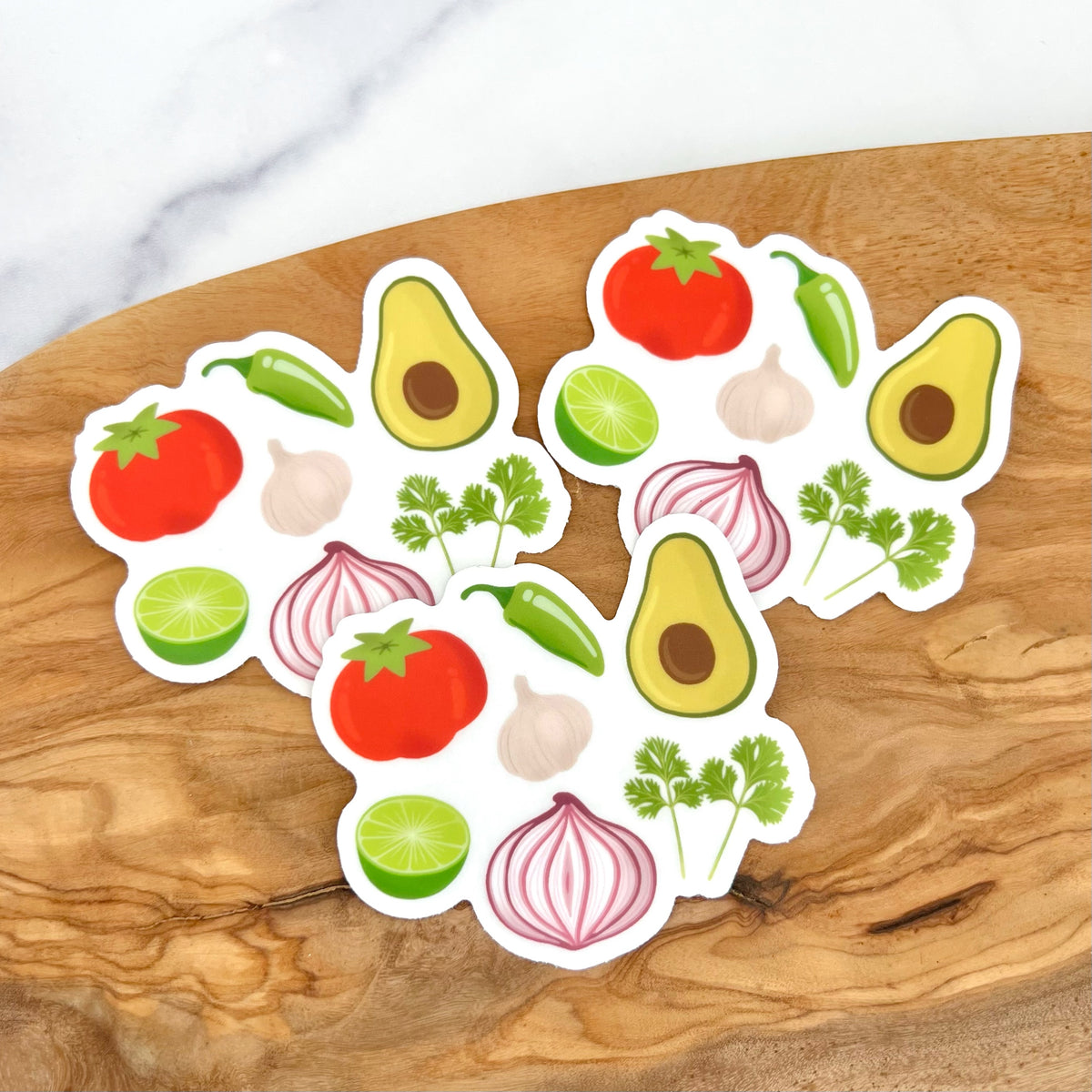 Clear Waterproof Vinyl Sticker, 3x2.5"