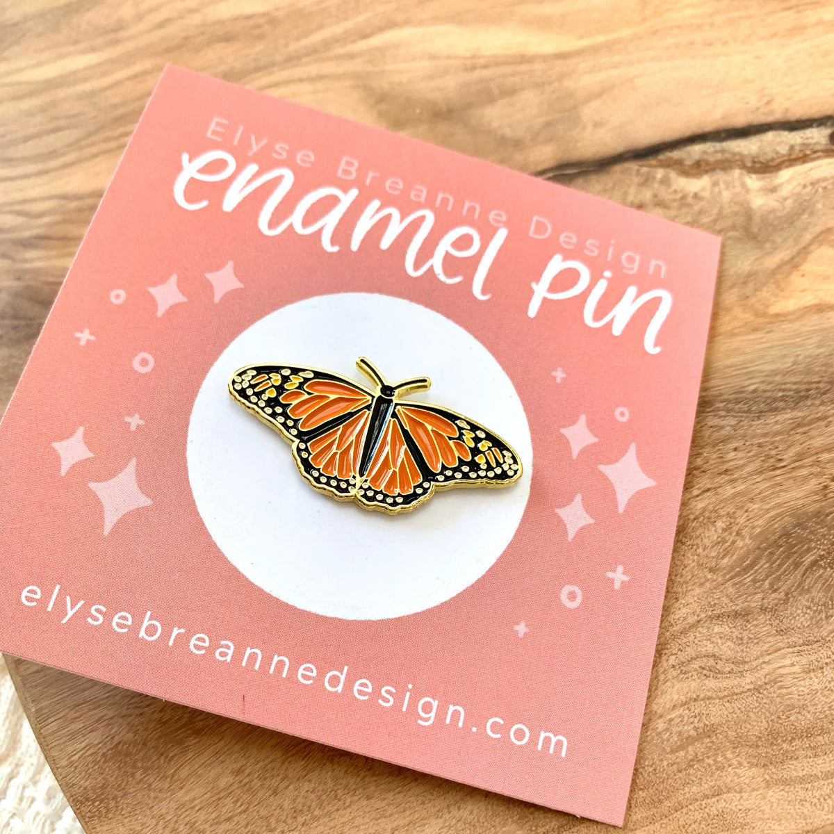Enamel Pin, 1x1"
