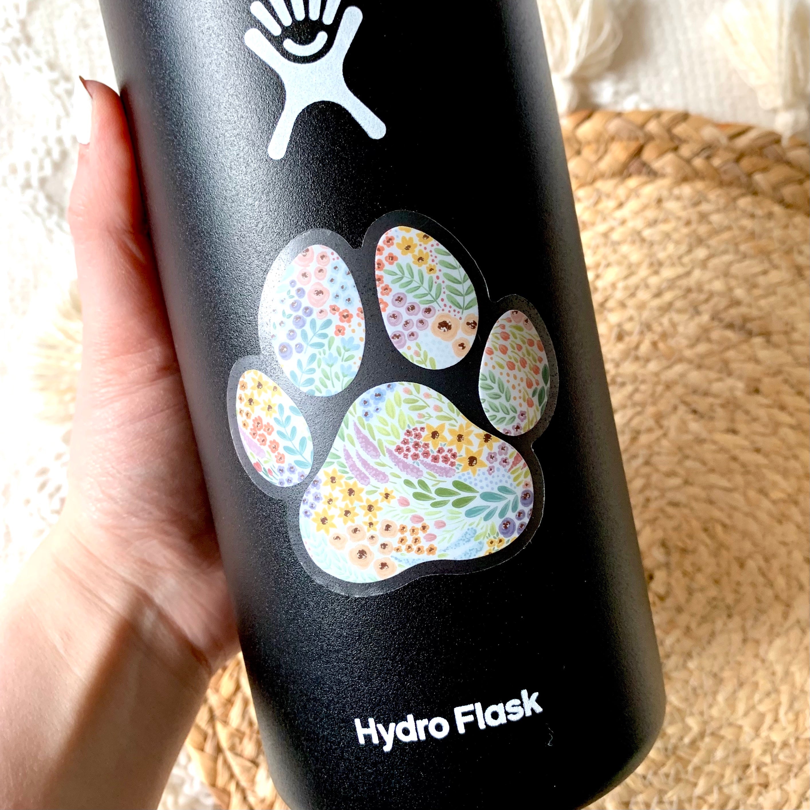 Clear Waterproof Vinyl Sticker, 2.75x2.75"
