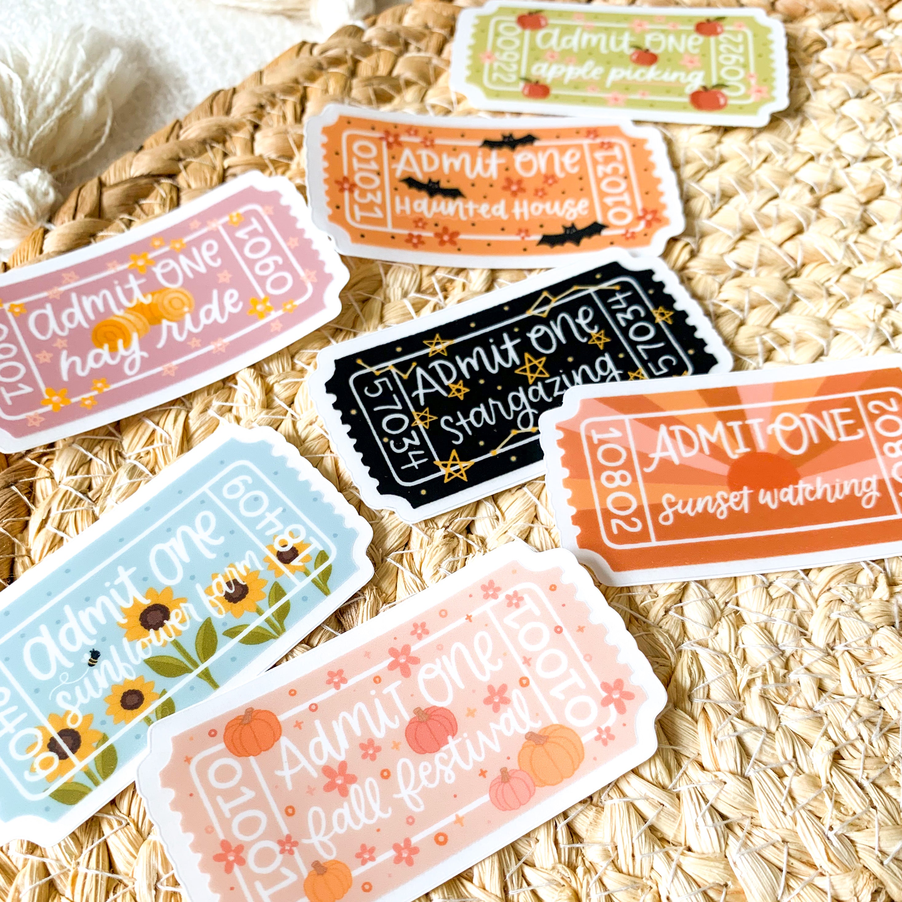 Clear Waterproof Vinyl Sticker, 2.75x1.5"