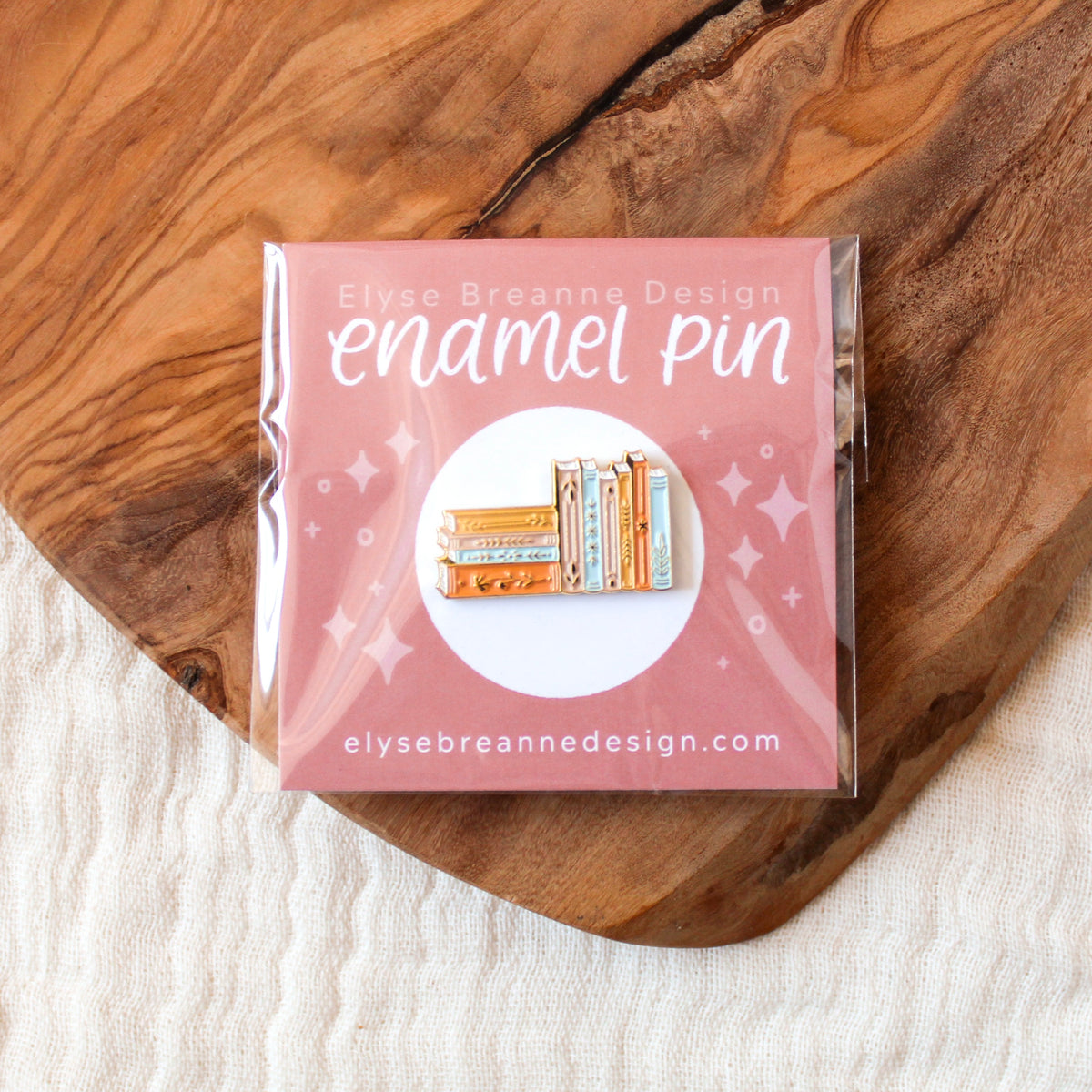 Enamel Pin, 1x1"