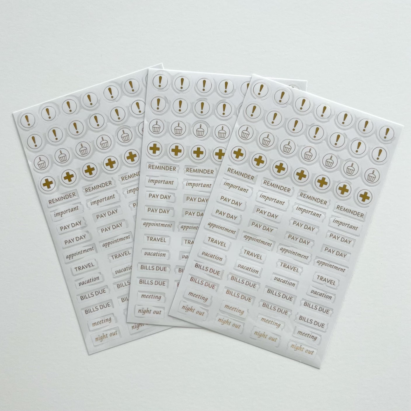 Planner Sticker Sheet