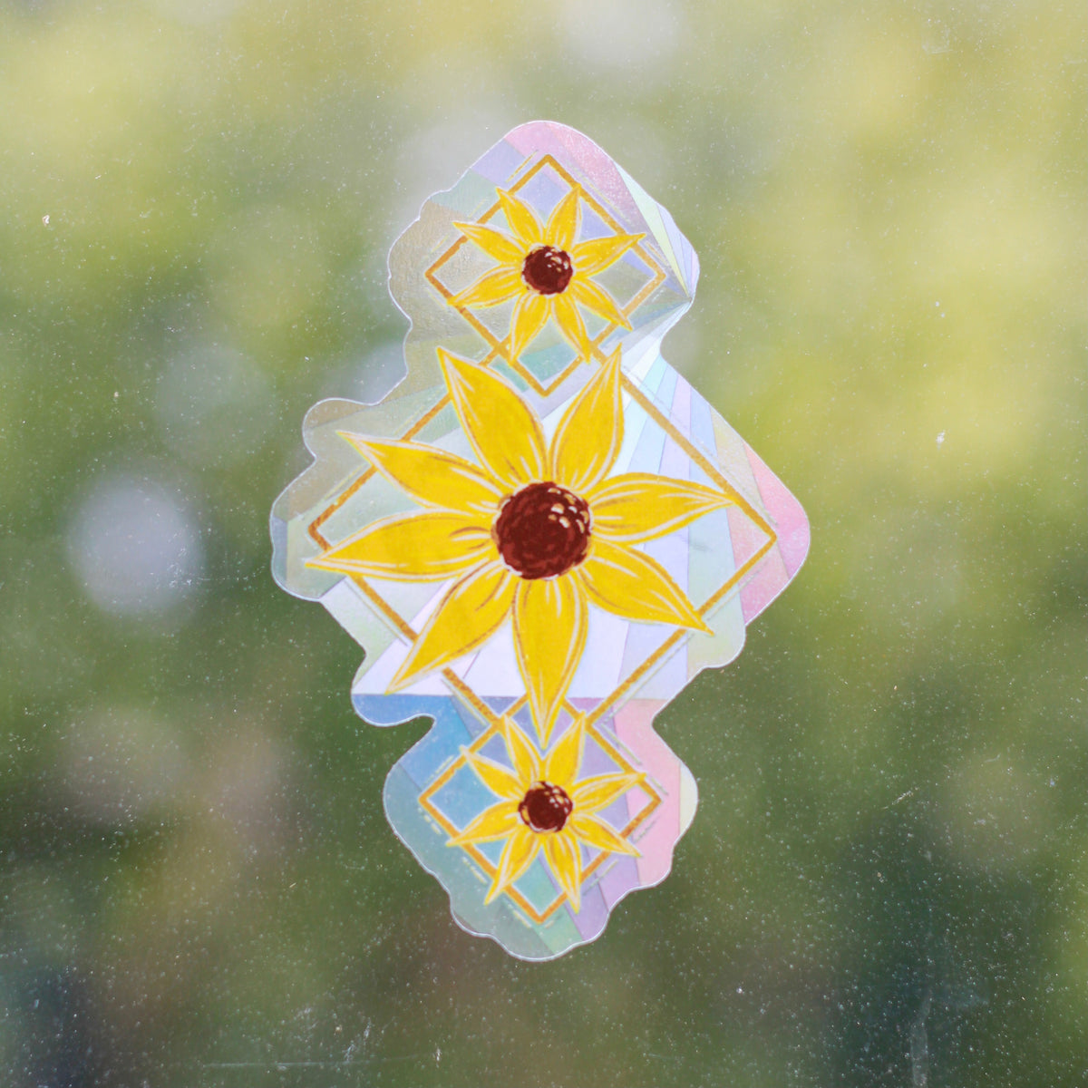Sun Catcher Window Decal, 3x5"