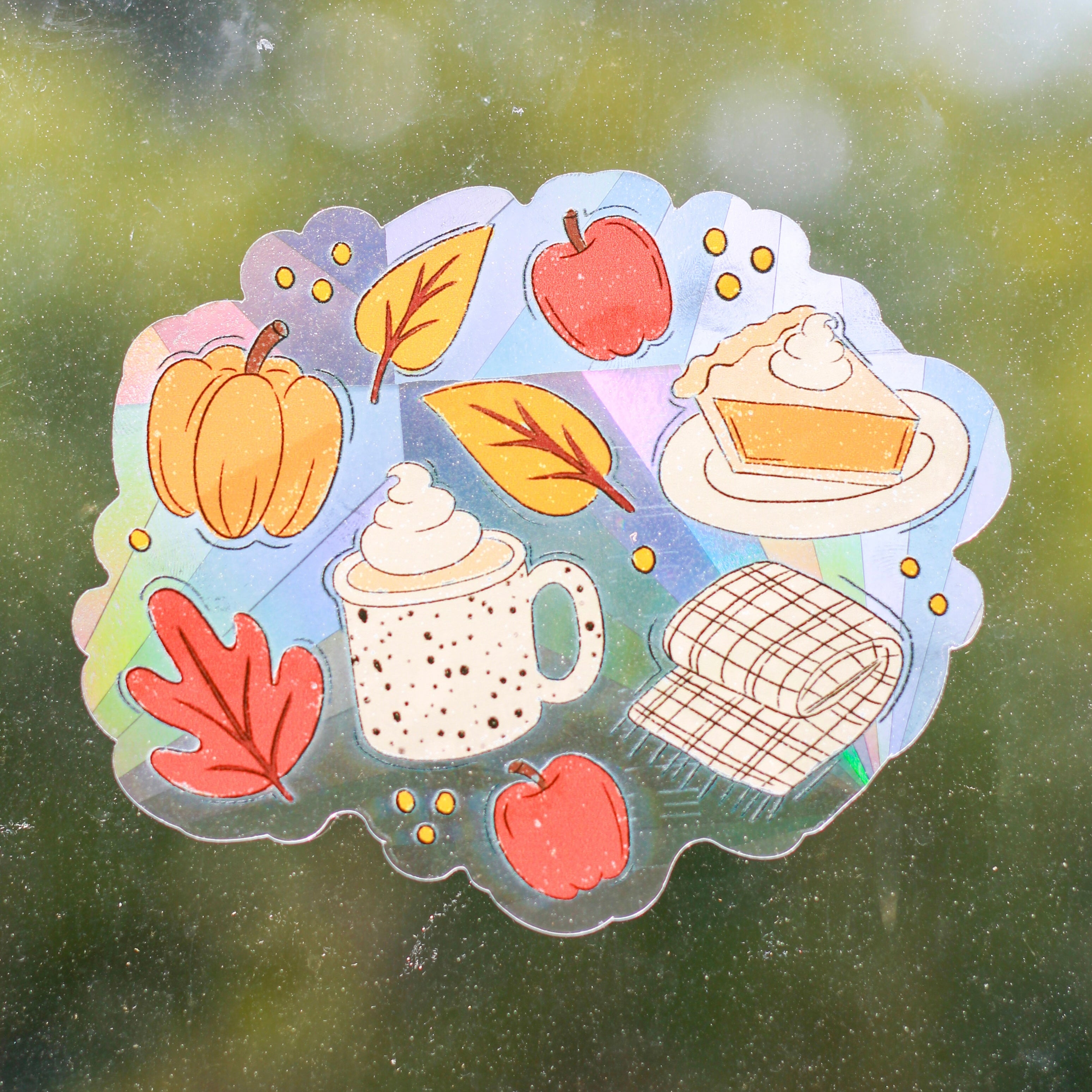 Sun Catcher Window Decal, 5x4"