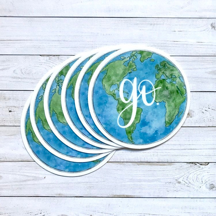 Waterproof Vinyl Sticker, 3x3"