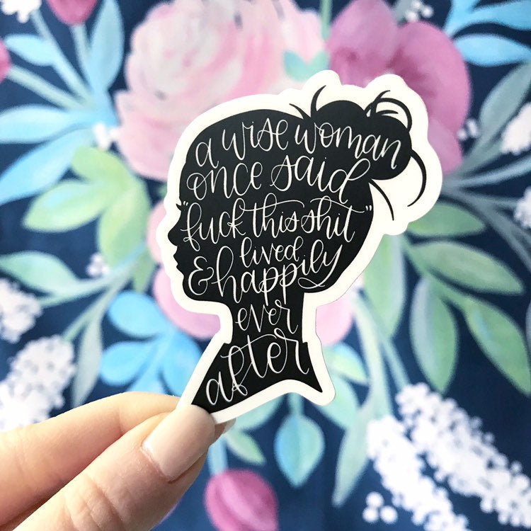 Waterproof Vinyl Sticker, 4x3"